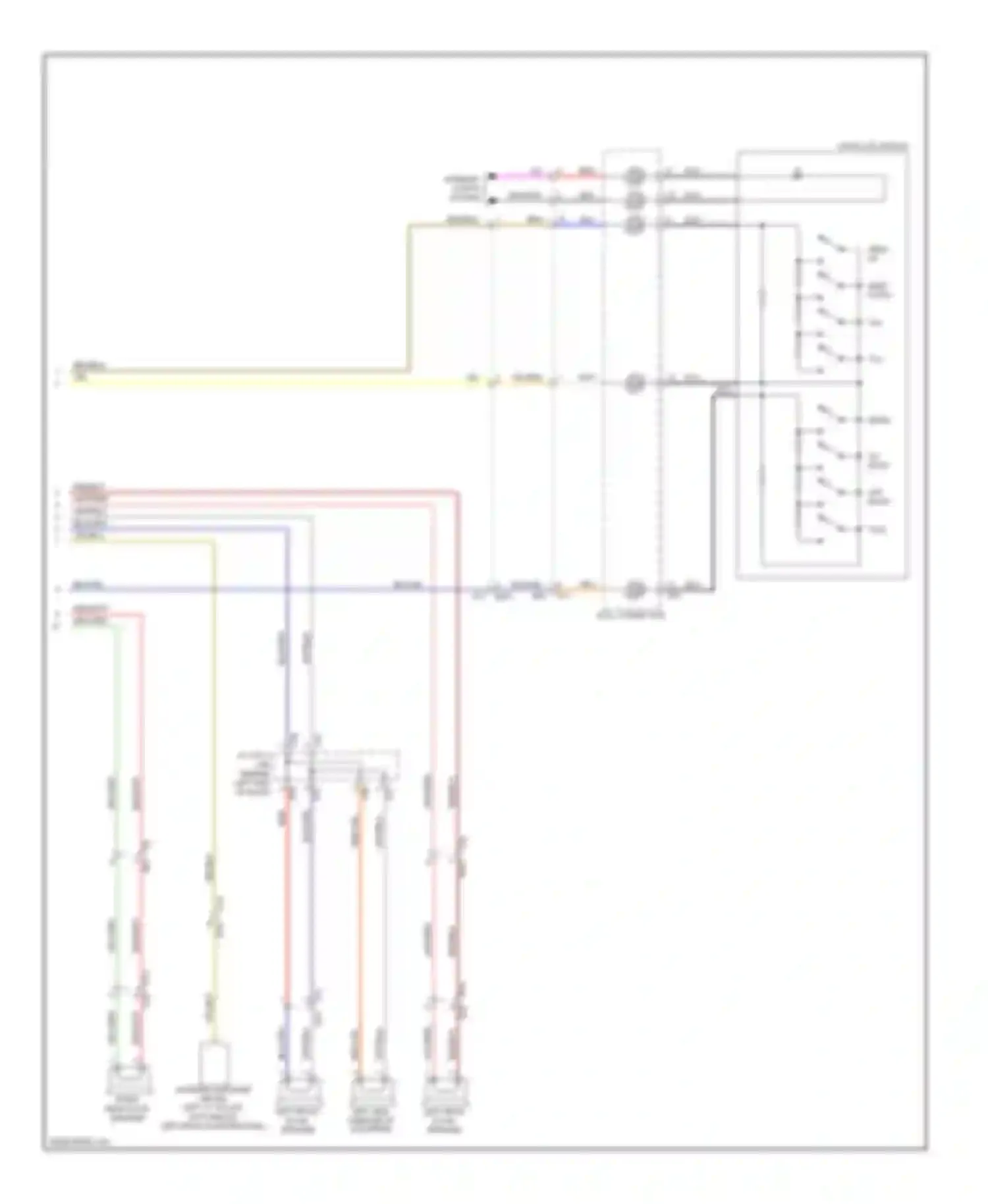 XV Subaru GP (2011-2016): Radio circuit, without hev (2 of 2)