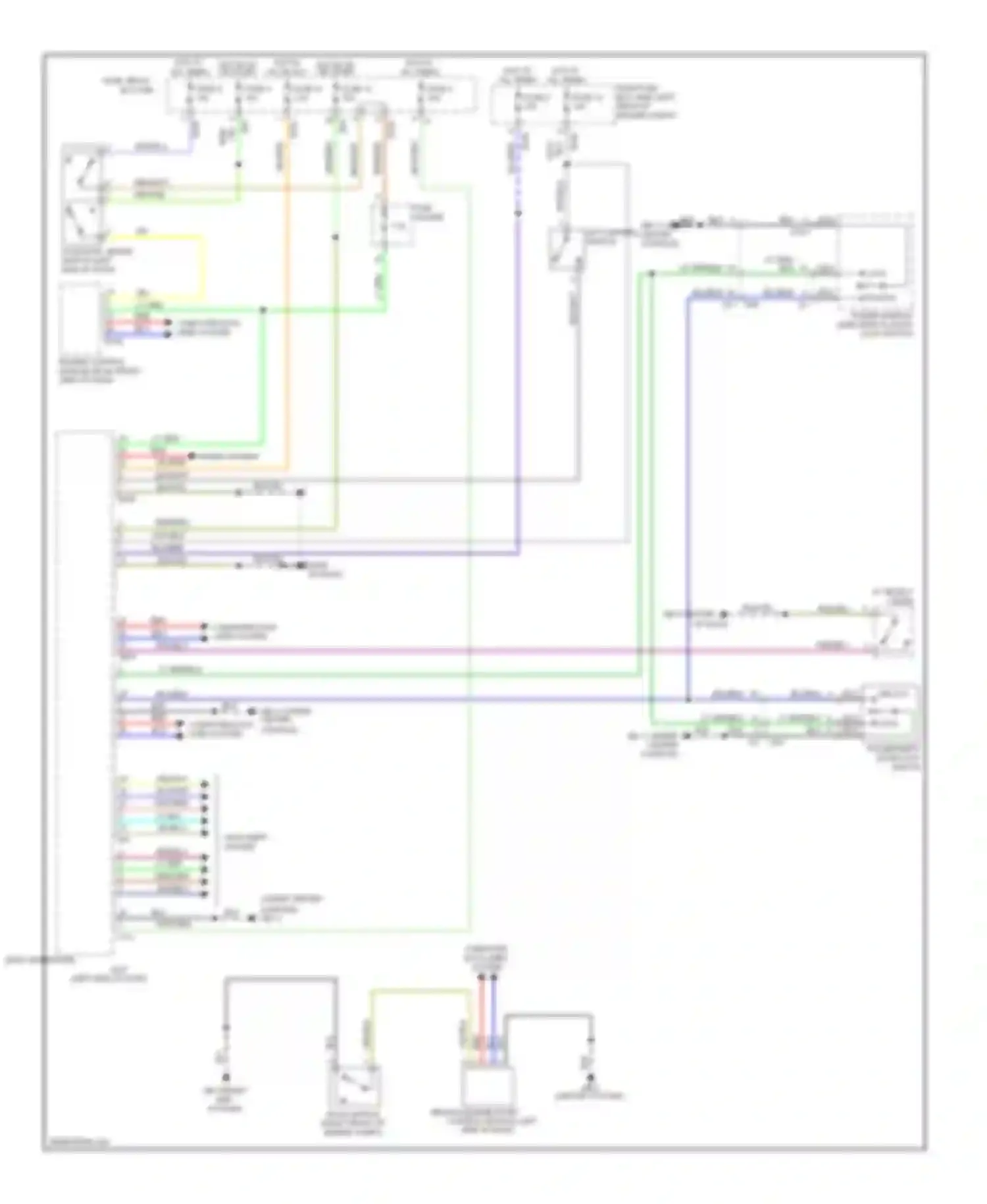 XV Subaru GP (2011-2016): Remote starting circuit, without hev