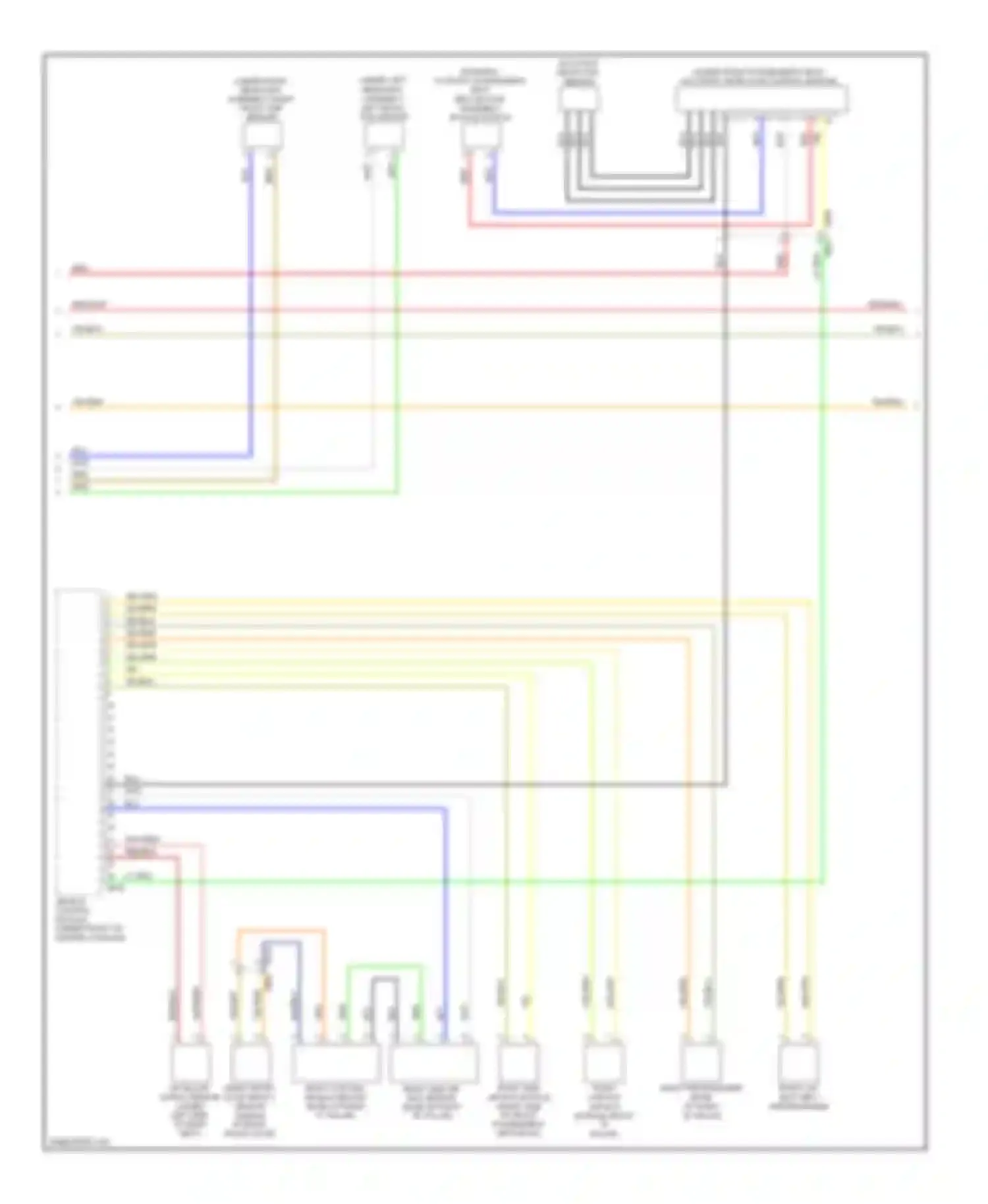XV Subaru GP (2011-2016): Supplemental restraints circuit, with hev (2 of 3)