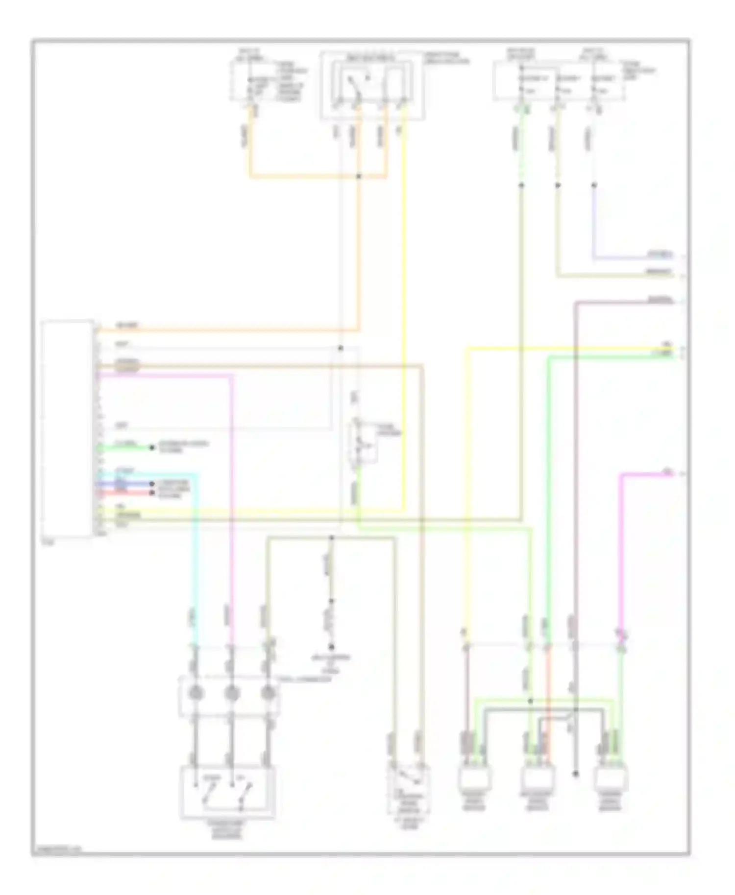 XV Subaru GP (2011-2016): Transmission circuit, without hev (1 of 2)