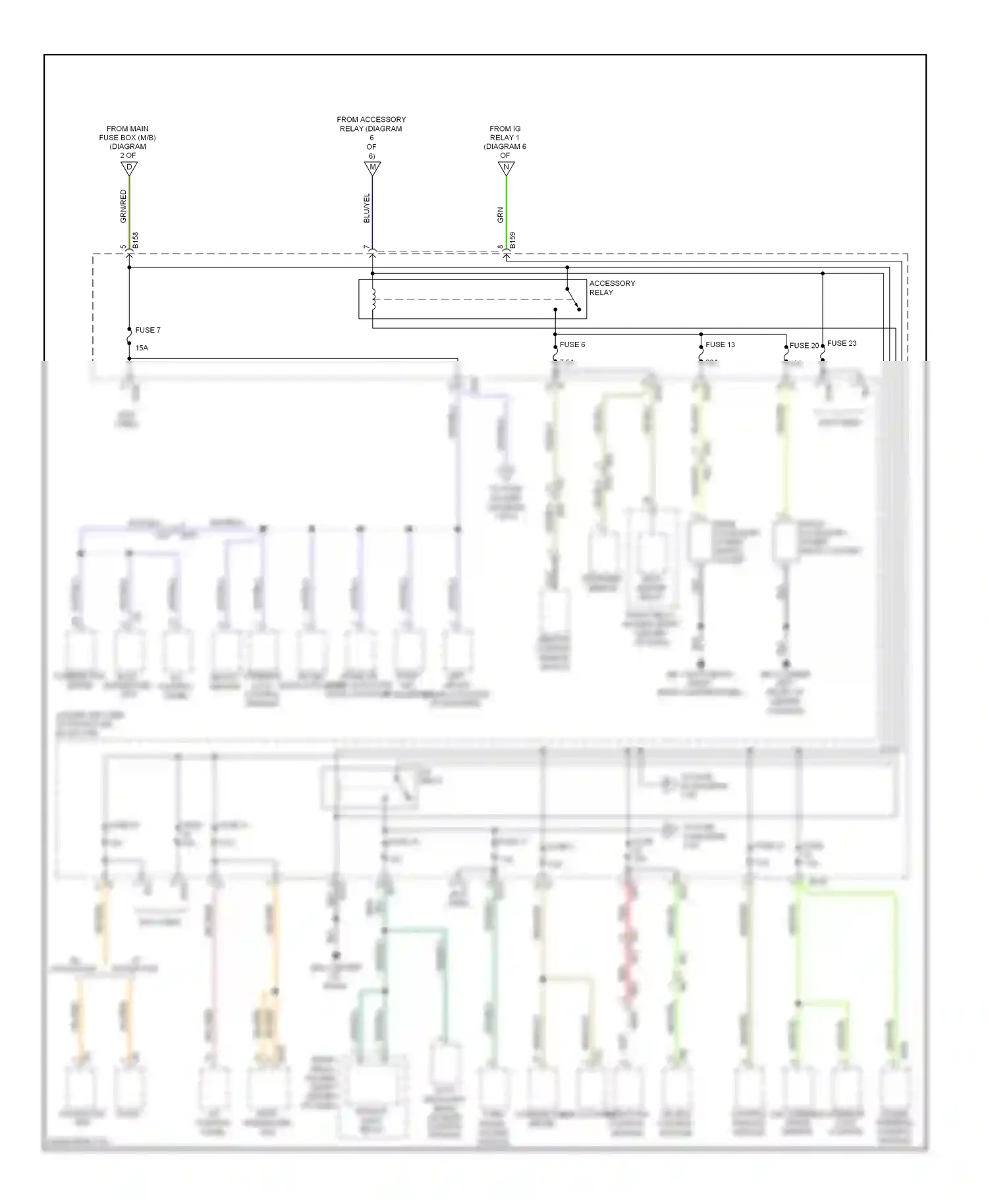 Subaru XV GP (2011-2016) a/c control panel wiring diagram  (12 of 19)