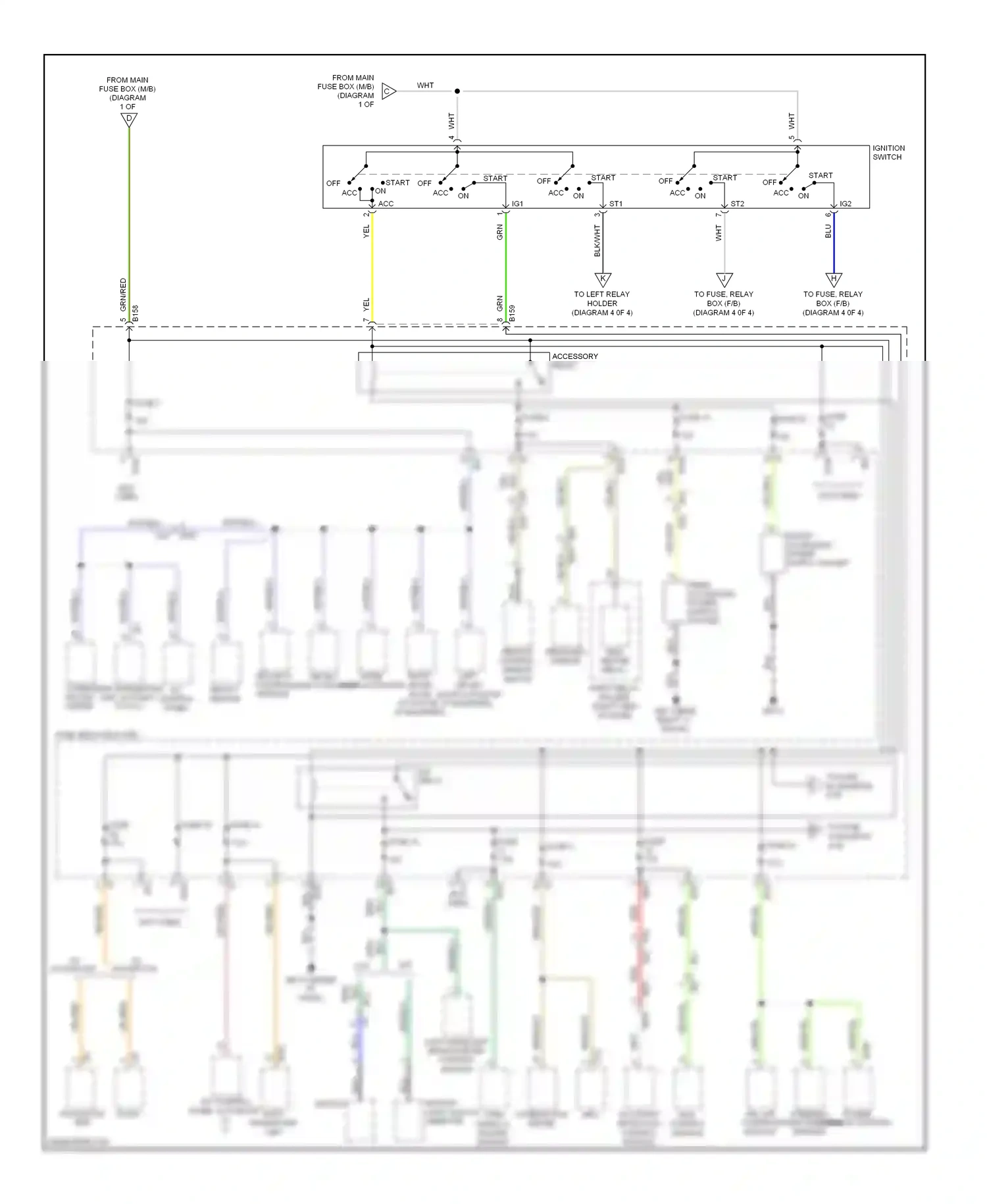 Subaru XV GP (2011-2016) a/c control panel wiring diagram  (18 of 19)