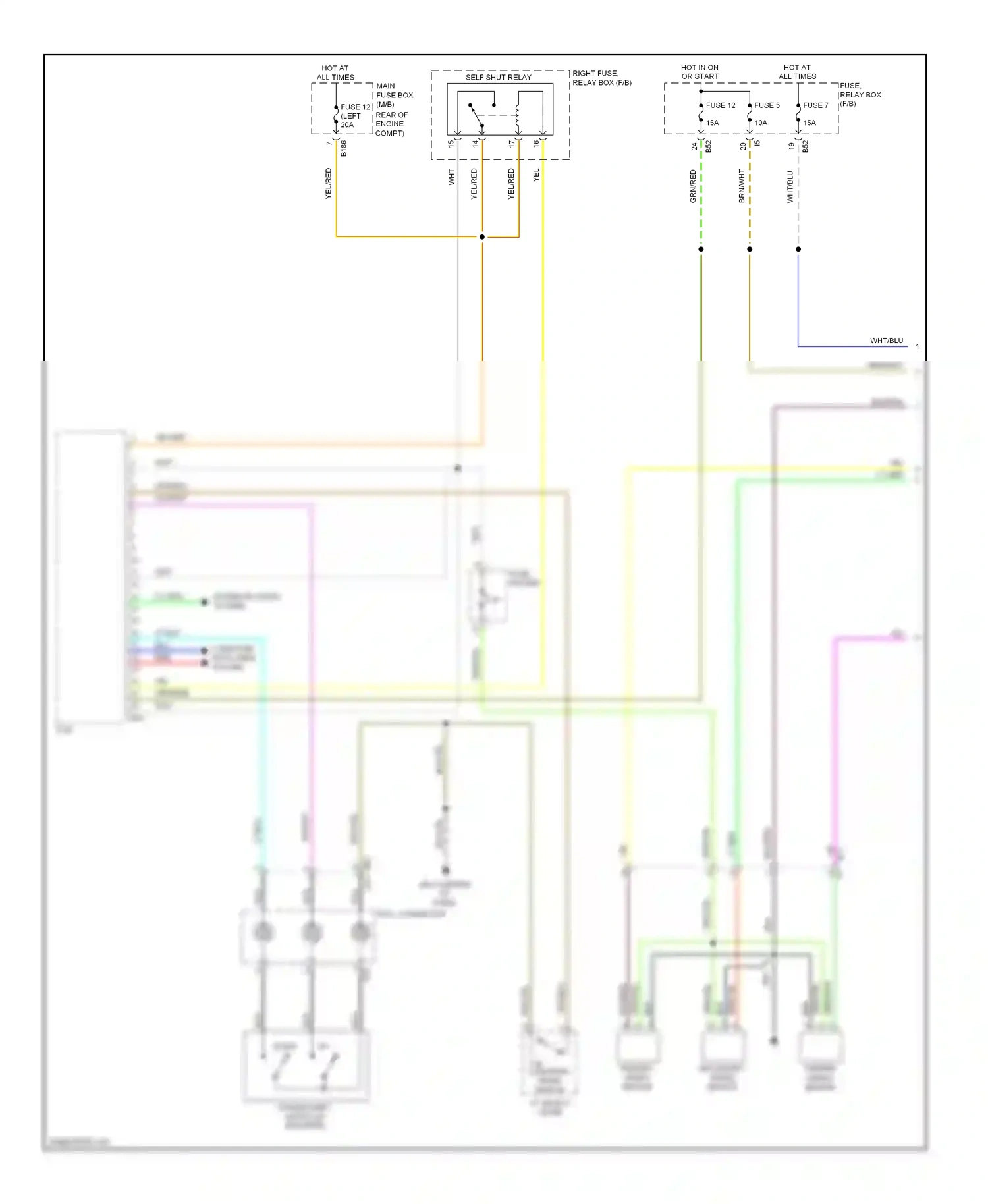 Subaru XV GP (2011-2016) compt) wiring diagram  (2 of 2)