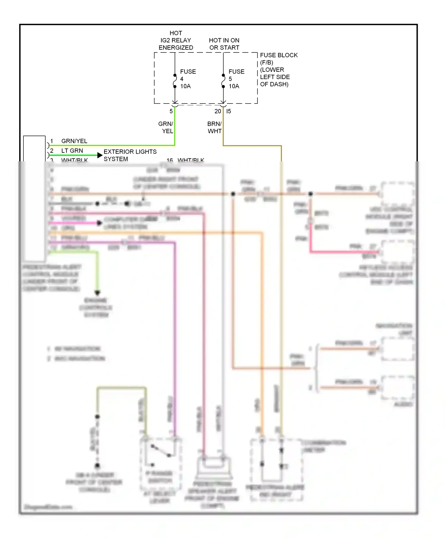 Subaru XV GP (2011-2016) computer data lines system wiring diagram  (1 of 74)
