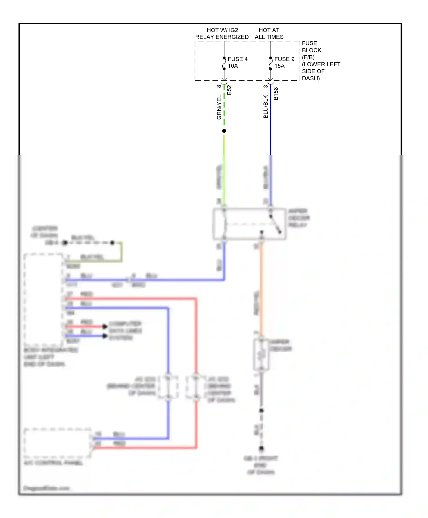 Subaru XV GP (2011-2016) computer data lines system wiring diagram  (24 of 74)