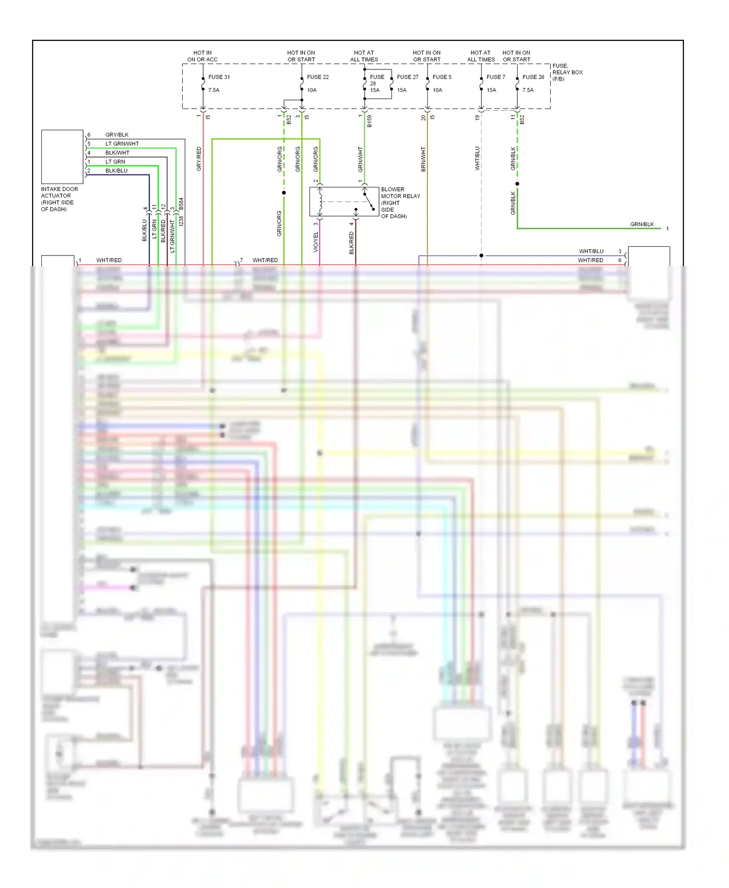 Subaru XV GP (2011-2016) computer data lines system wiring diagram  (6 of 74)