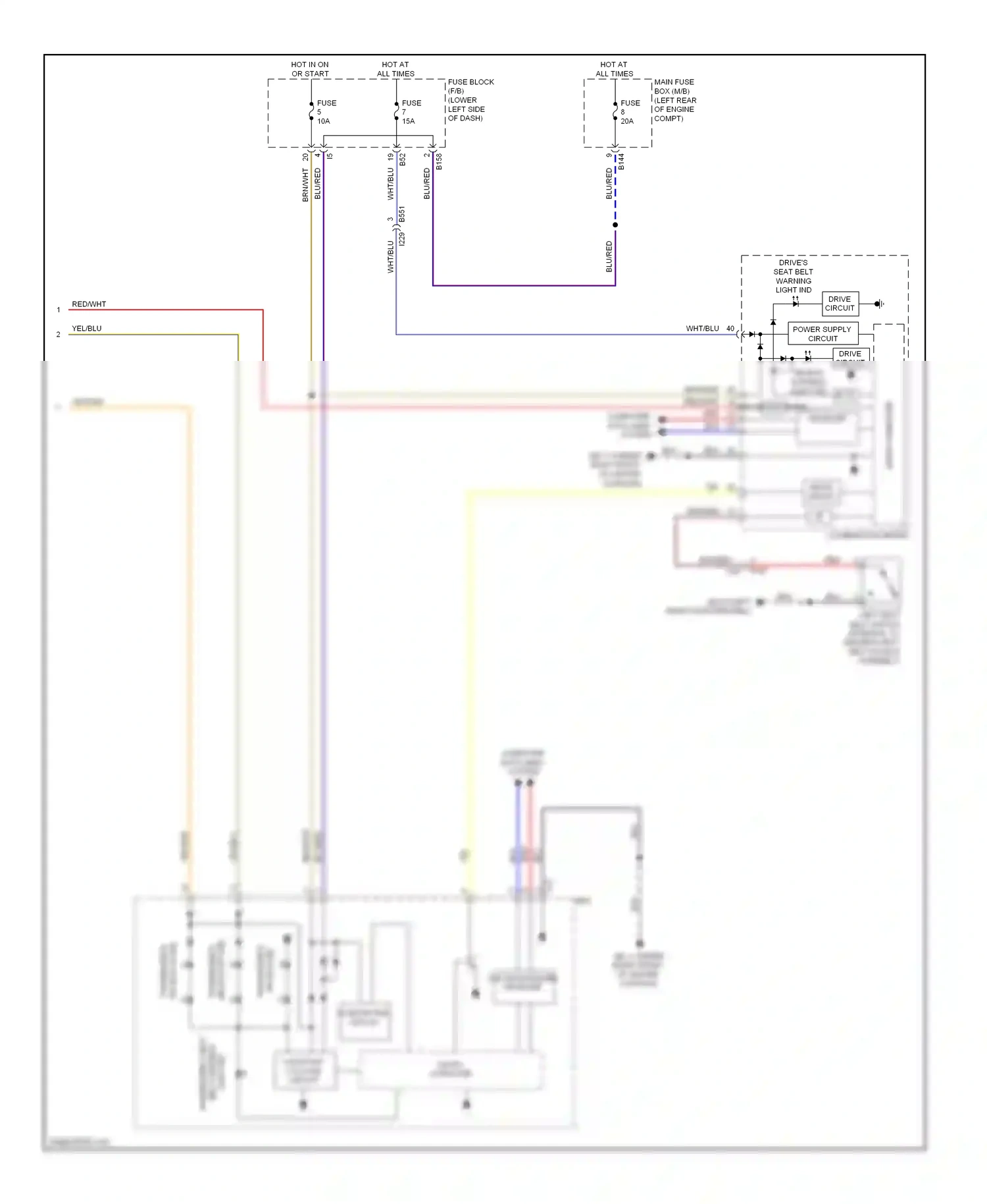 Subaru XV GP (2011-2016) computer data lines system wiring diagram  (63 of 74)