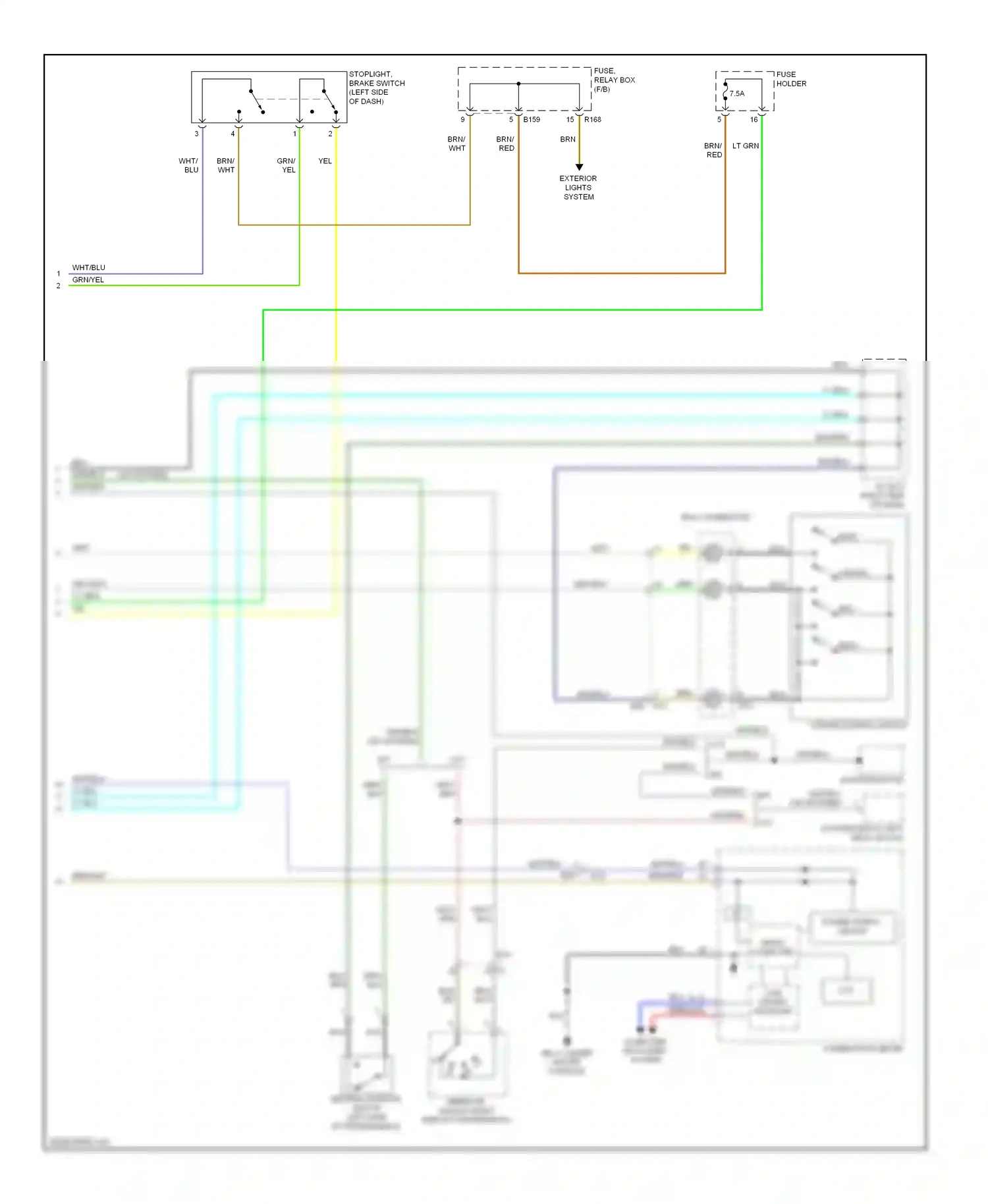 Subaru XV GP (2011-2016) micro computer wiring diagram  (11 of 41)