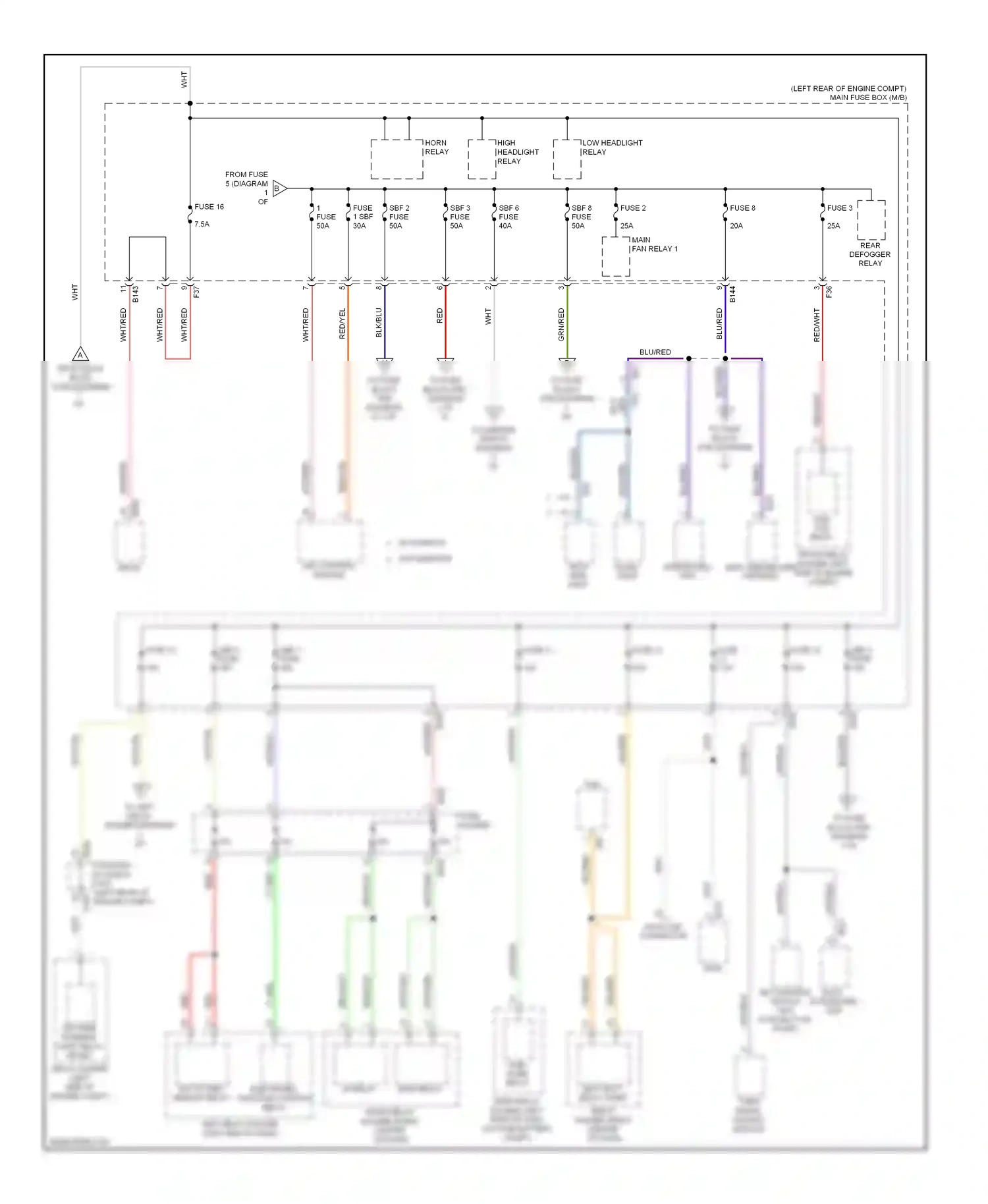 Subaru XV GP (2011-2016) vdc control module wiring diagram  (4 of 5)