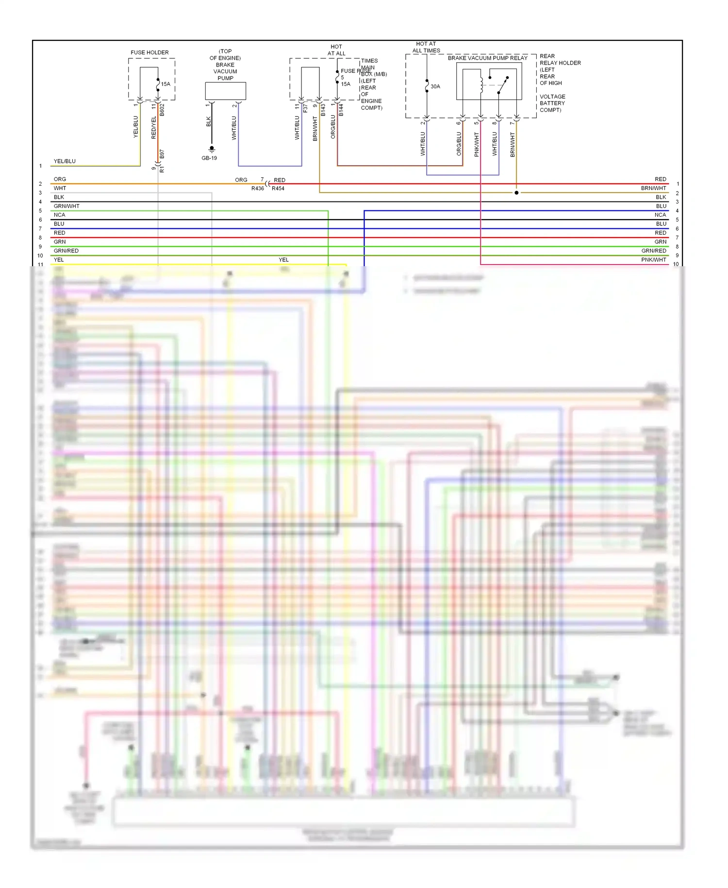 Subaru XV GP (2011-2016) (w/ push button start) wiring diagram  (7 of 7)