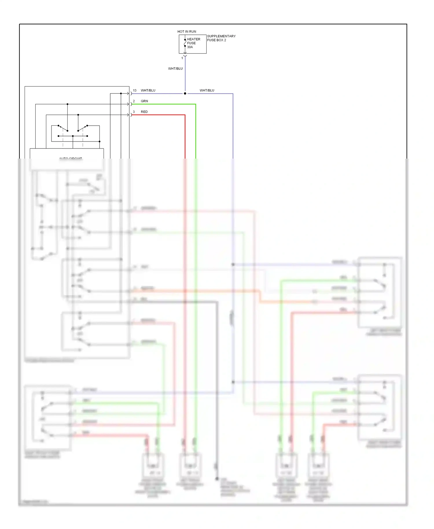 Wiring diagram grn for Suzuki Aerio I (2001-2007) (11 of 17)