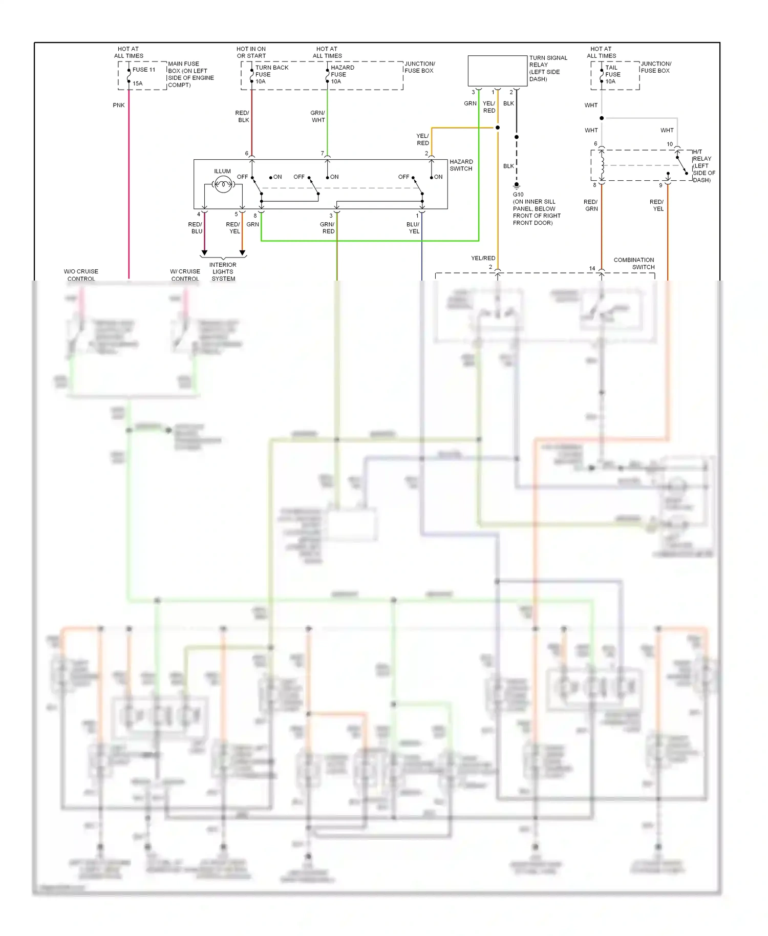 Wiring diagram off on for Suzuki Aerio I (2001-2007) (1 of 1)