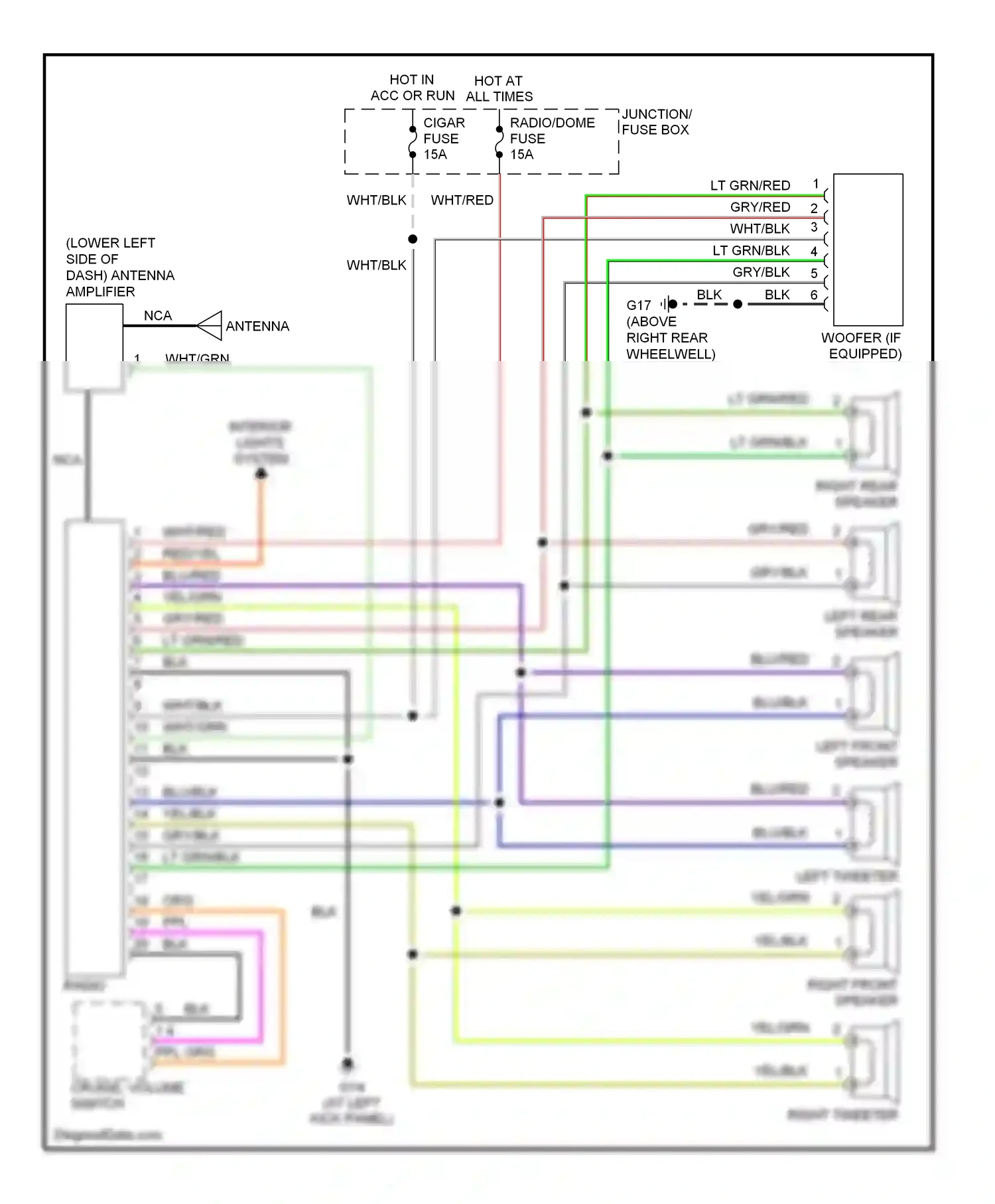 Suzuki Aerio I (2001-2007) org/ wiring diagram  (5 of 12)