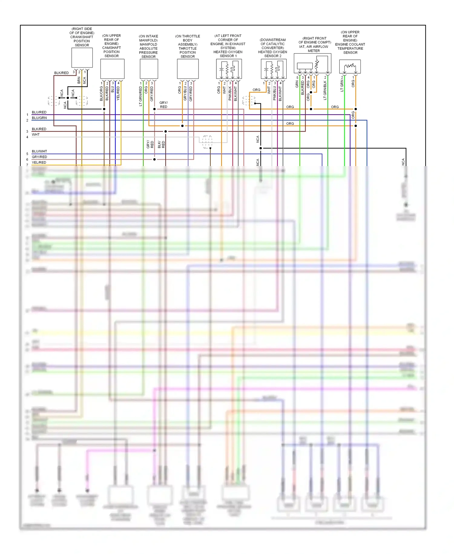 Wiring diagram pnk/blu for Suzuki Aerio I (2001-2007) (7 of 7)