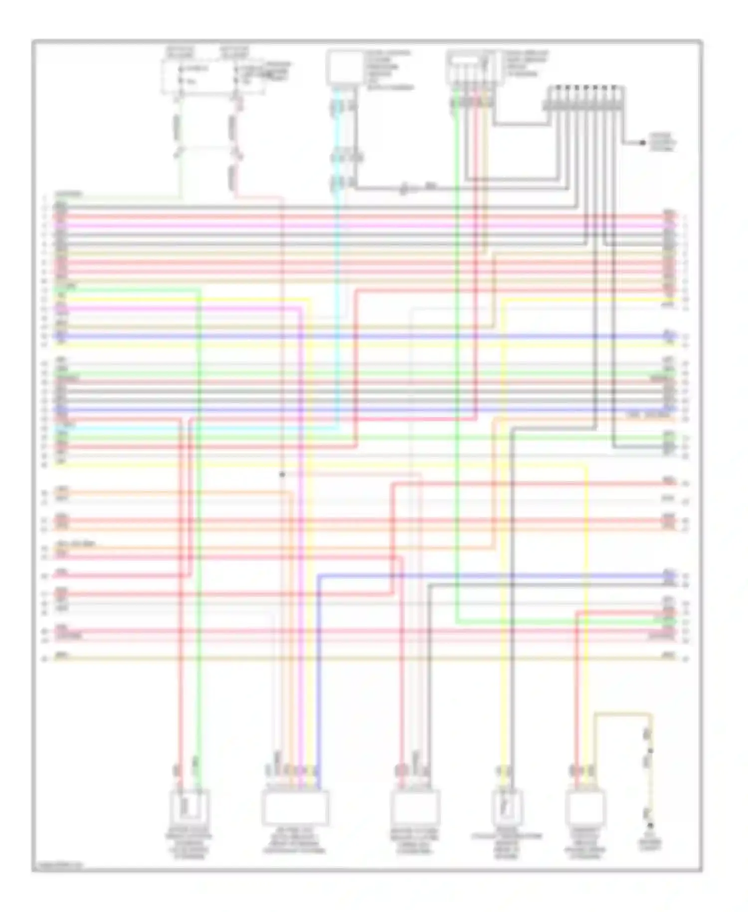 Equator Suzuki I (2008-2012): Wiring diagram engine performance 2.5l (3 of 4)