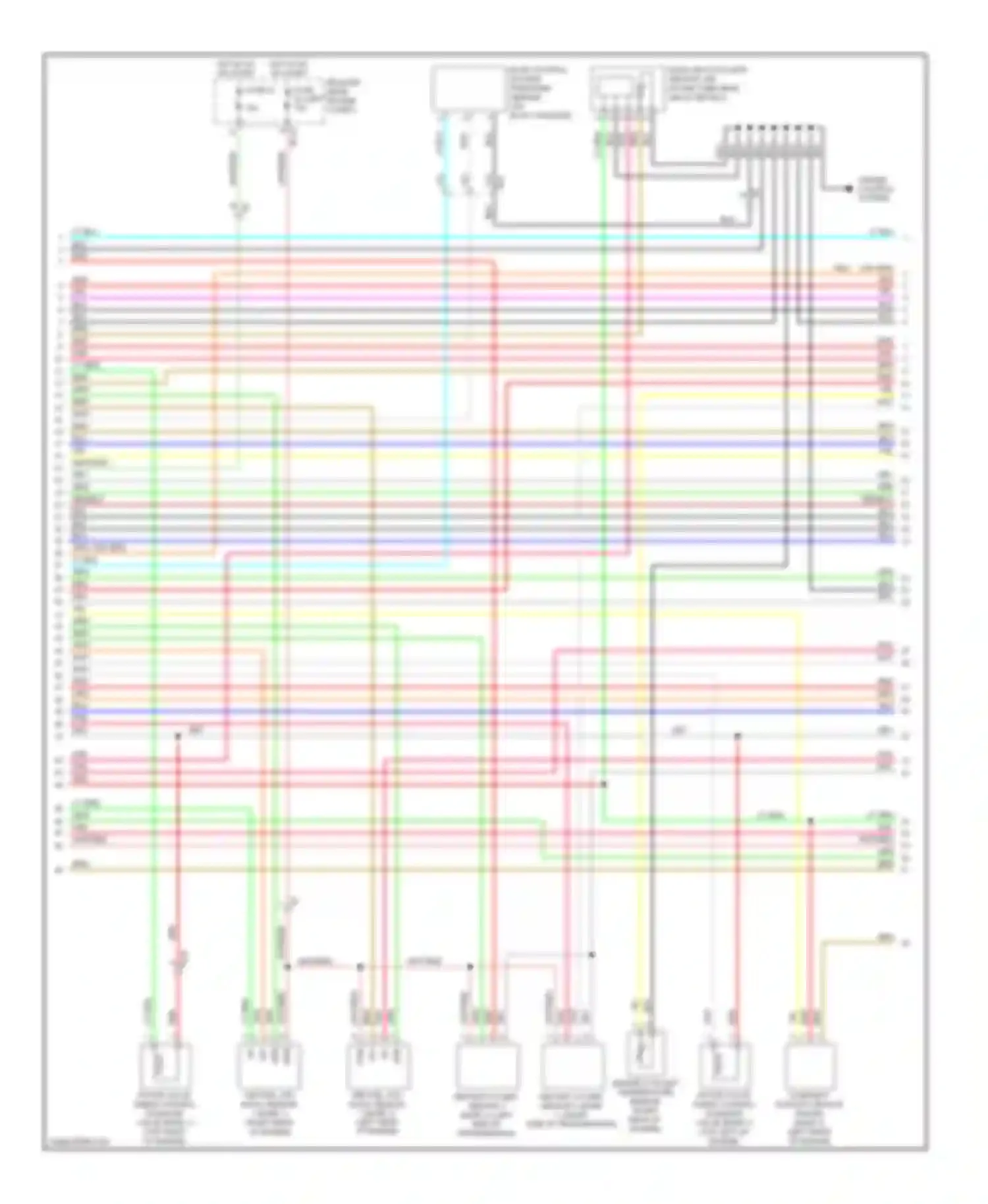 Equator Suzuki I (2008-2012): Wiring diagram engine performance 4.0l (3 of 4)