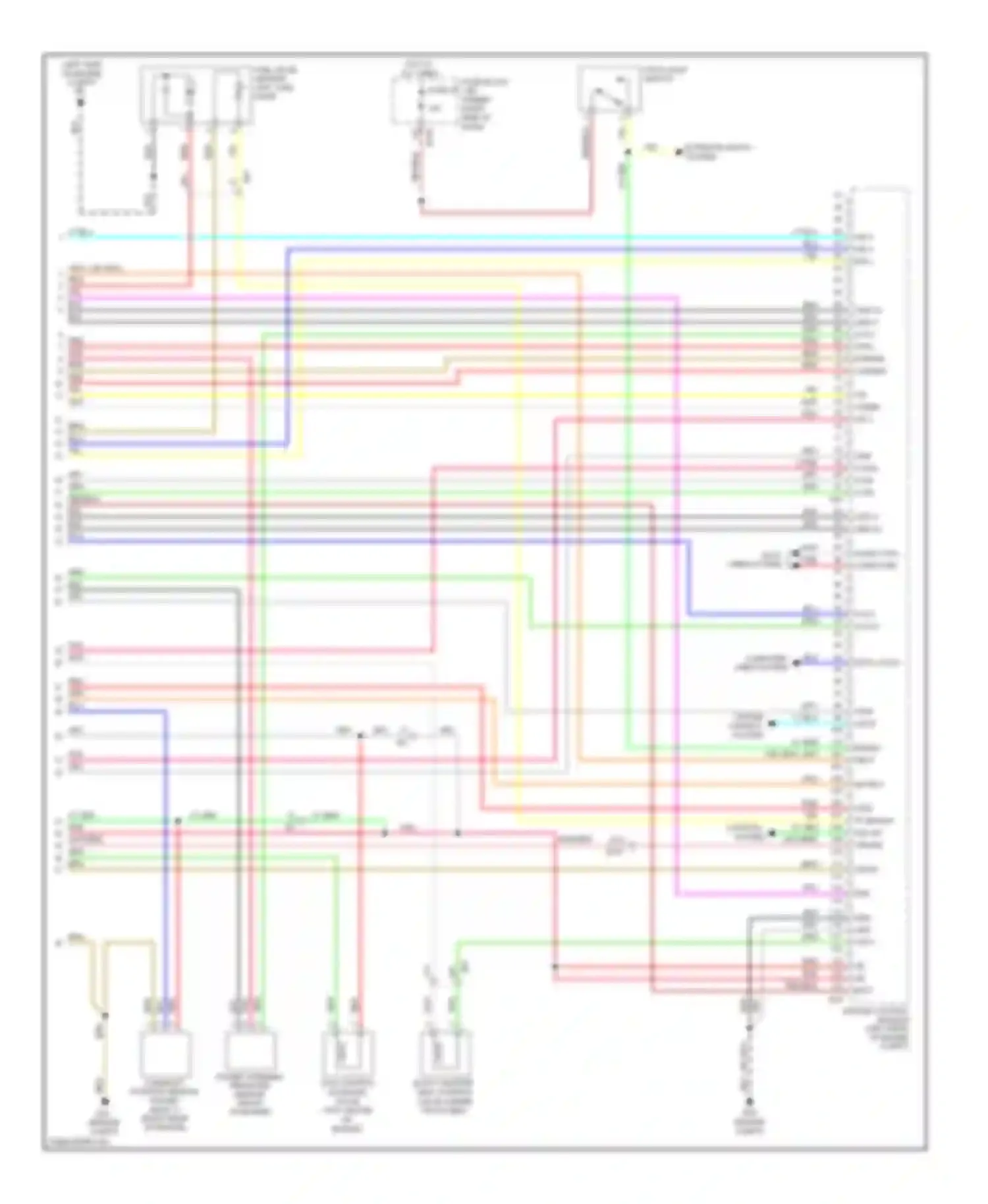 Equator Suzuki I (2008-2012): Wiring diagram engine performance 4.0l (4 of 4)
