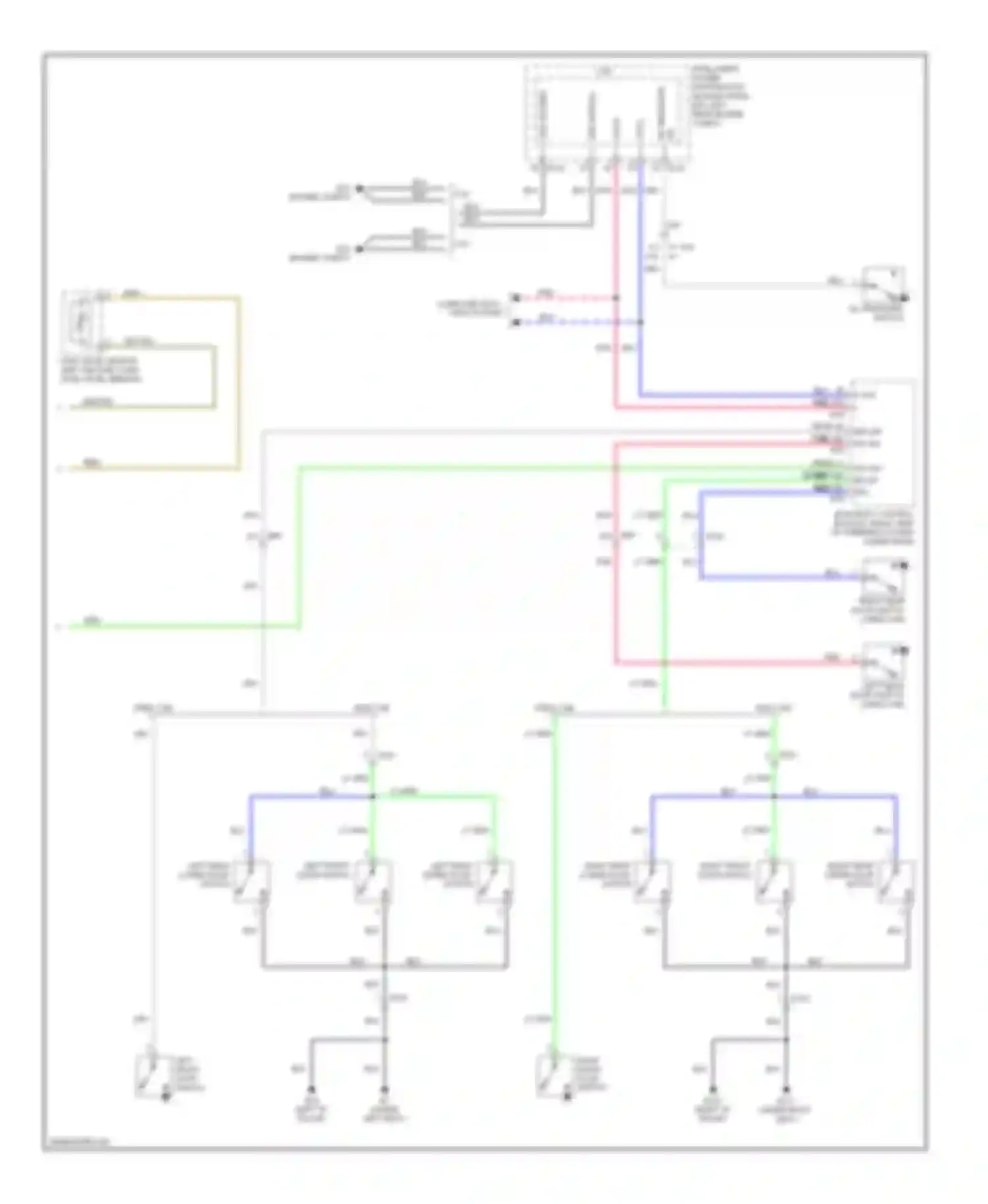 Equator Suzuki I (2008-2012): Instrument cluster circuit (2 of 2)