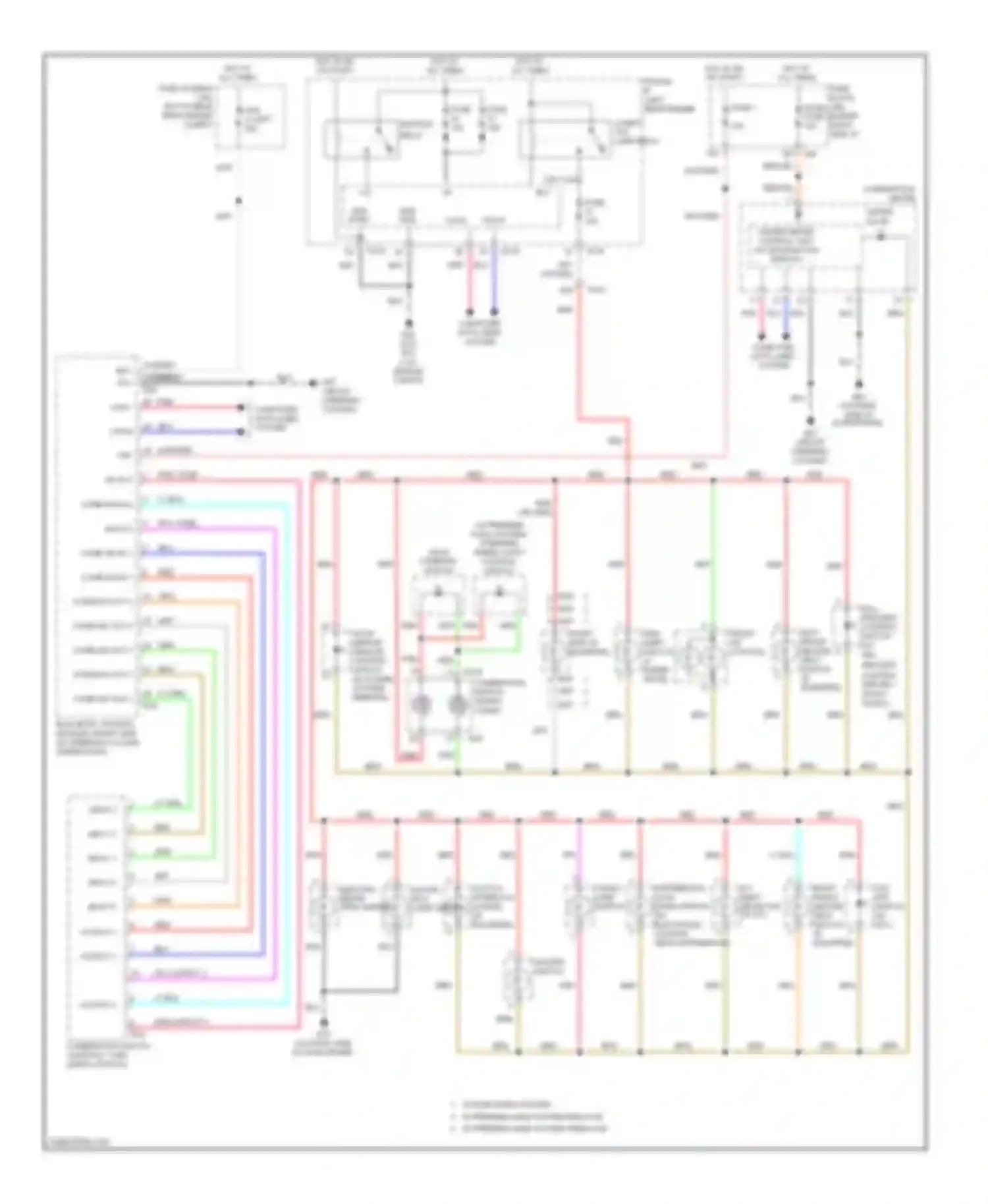 Equator Suzuki I (2008-2012): Instrument illumination circuit