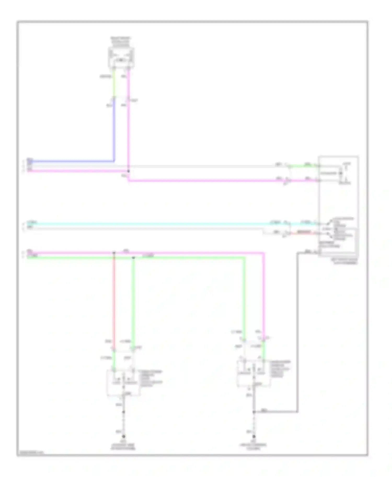 Equator Suzuki I (2008-2012): Door lock circuit, king cab (2 of 2)