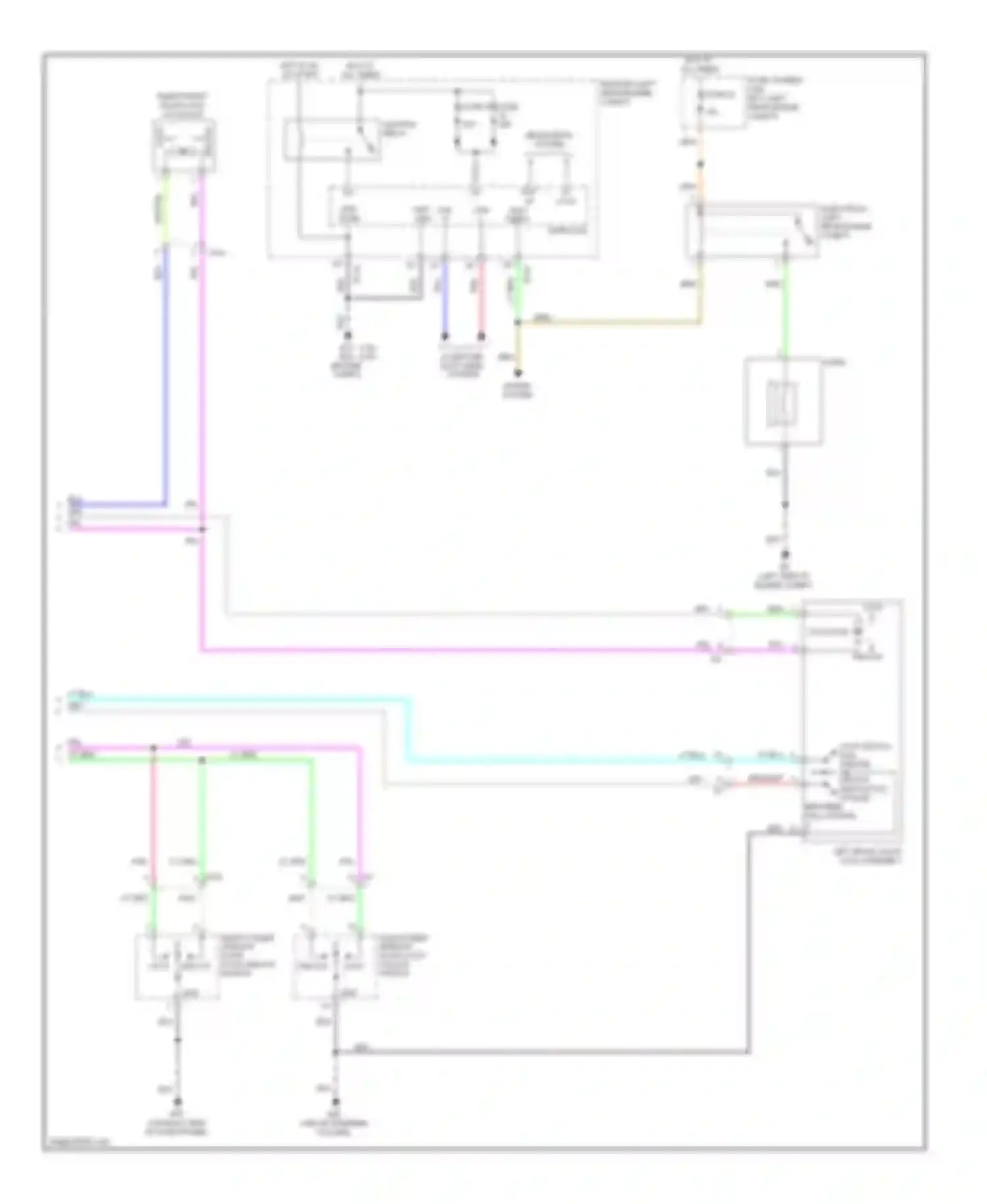 Equator Suzuki I (2008-2012): Door lock & keyless entry circuit, king cab (2 of 2)