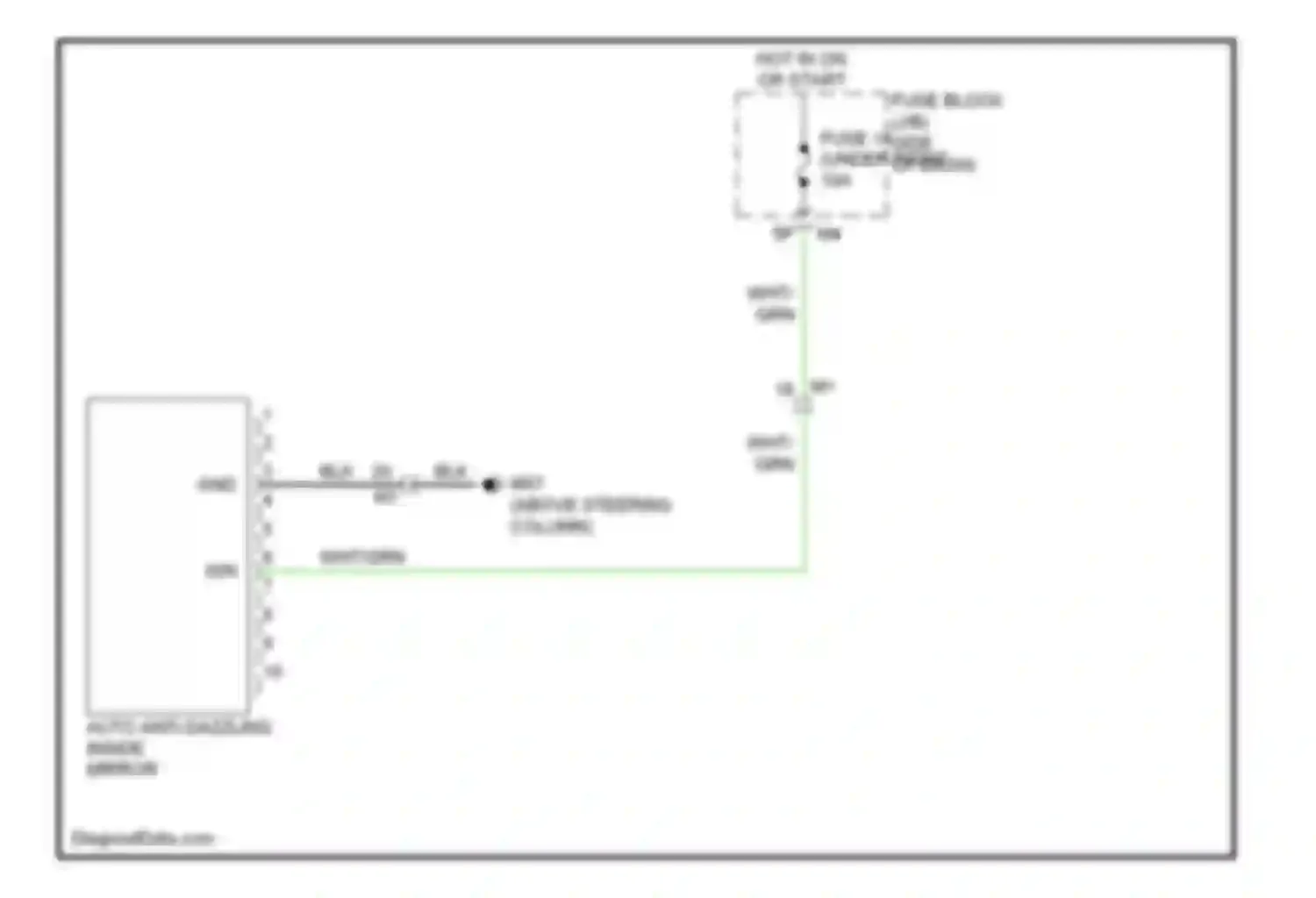 Equator Suzuki I (2008-2012): Automatic day/night mirror circuit