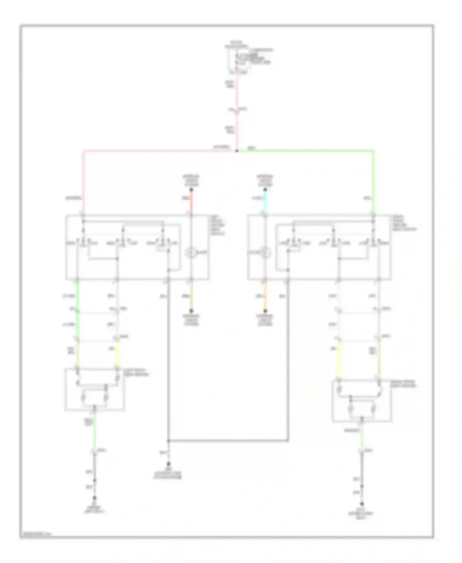 Equator Suzuki I (2008-2012): Heated seats circuit
