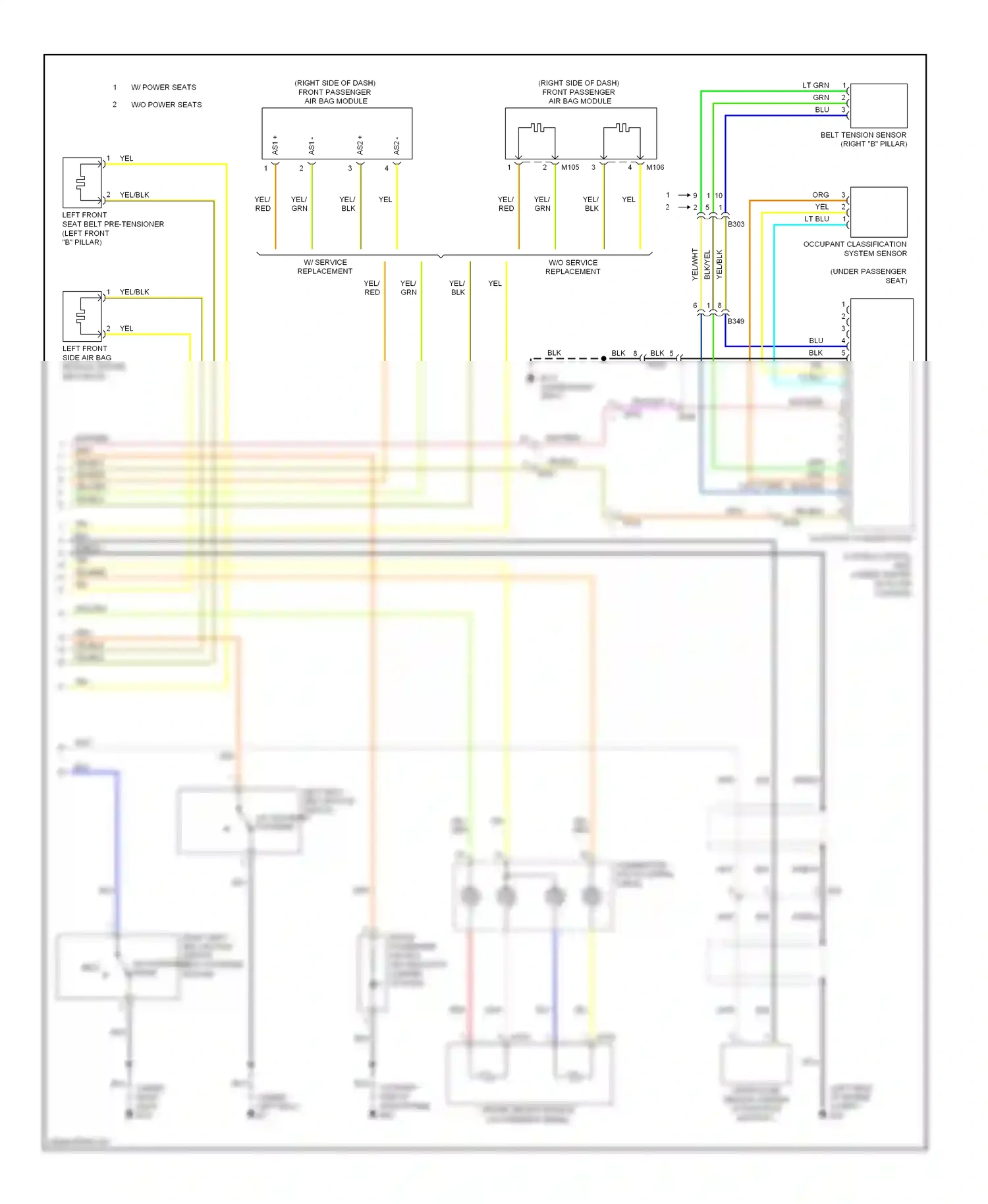 Suzuki Equator I (2008-2012) blu wiring diagram  (60 of 69)