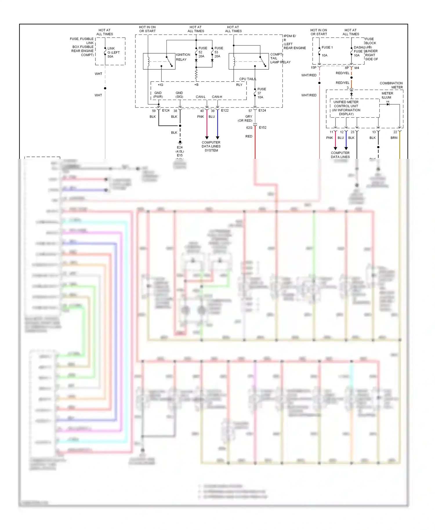 Suzuki Equator I (2008-2012) computer data lines system wiring diagram  (16 of 39)