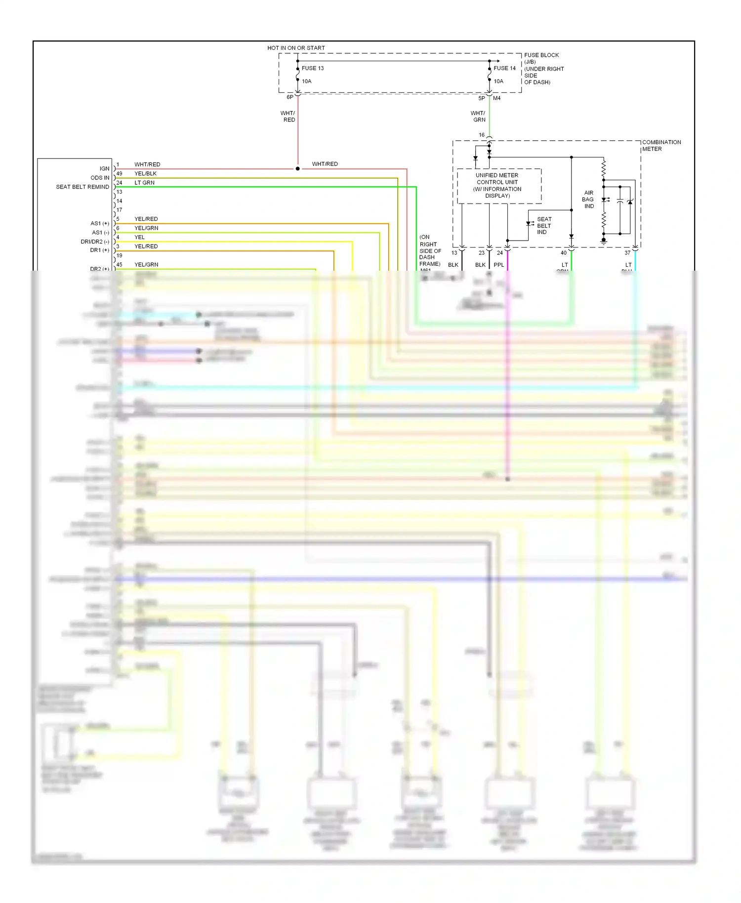 Suzuki Equator I (2008-2012) computer data lines system wiring diagram  (30 of 39)