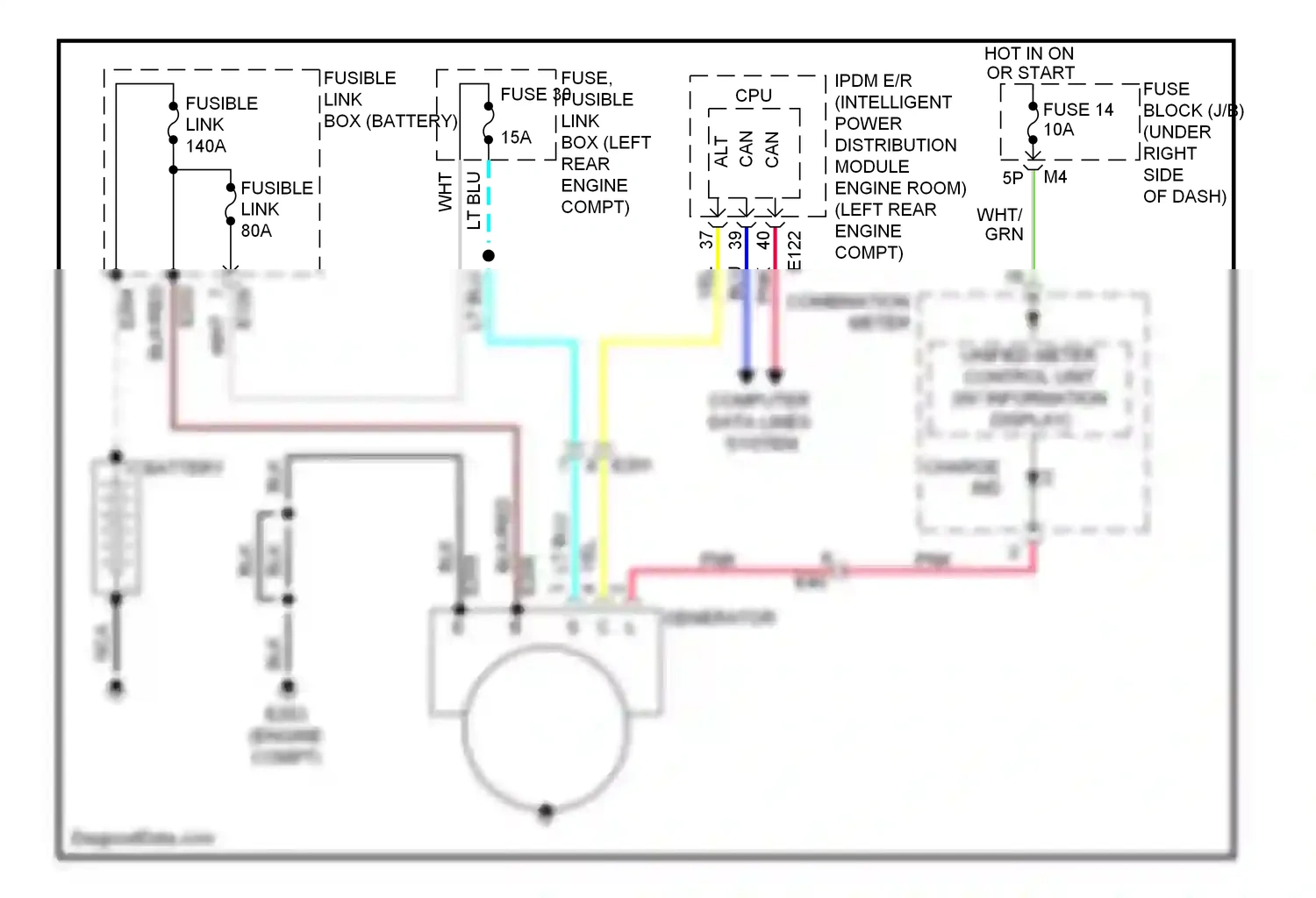 Suzuki Equator I (2008-2012) computer data lines system wiring diagram  (21 of 39)