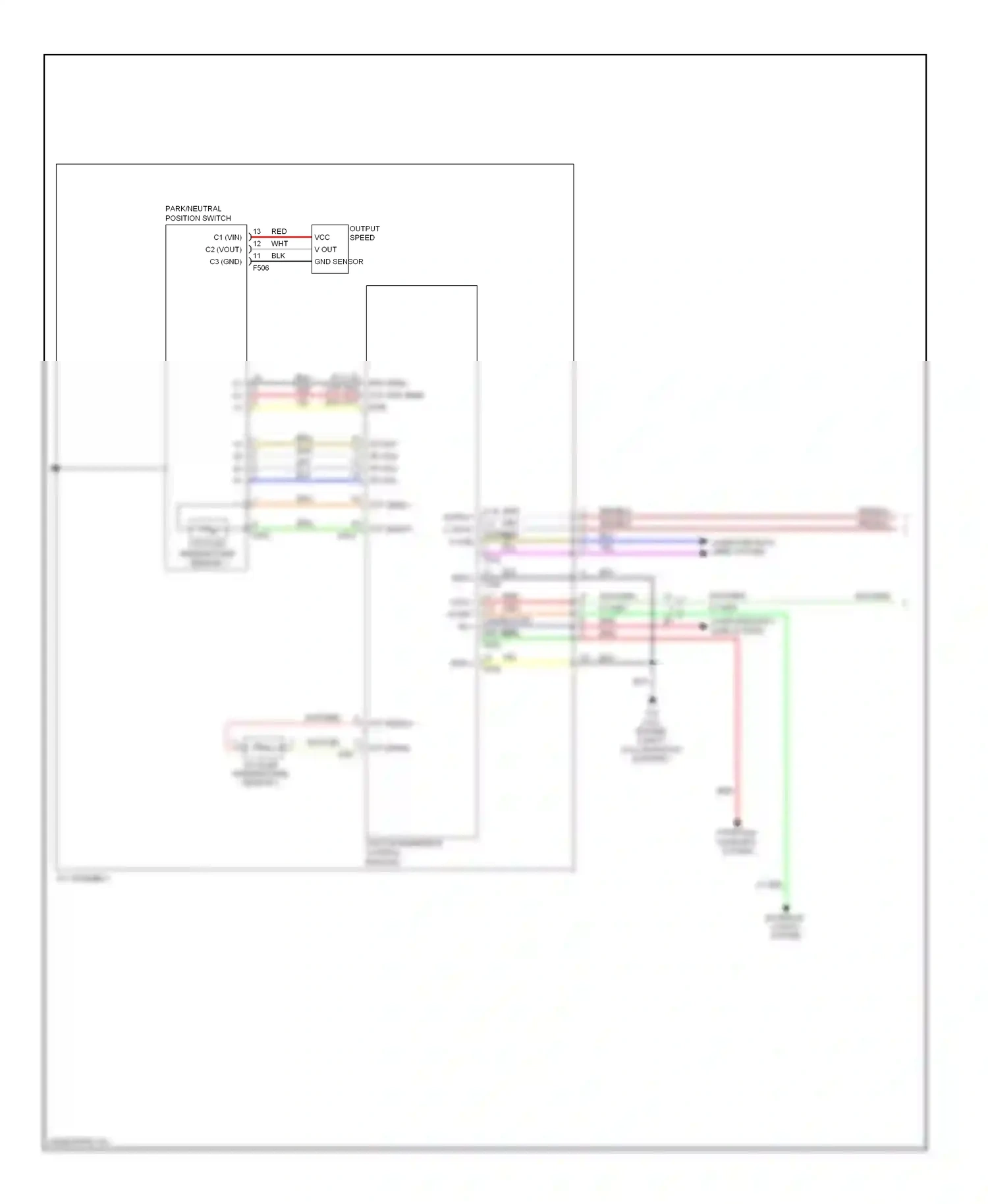 Suzuki Equator I (2008-2012) computer data lines system wiring diagram  (31 of 39)