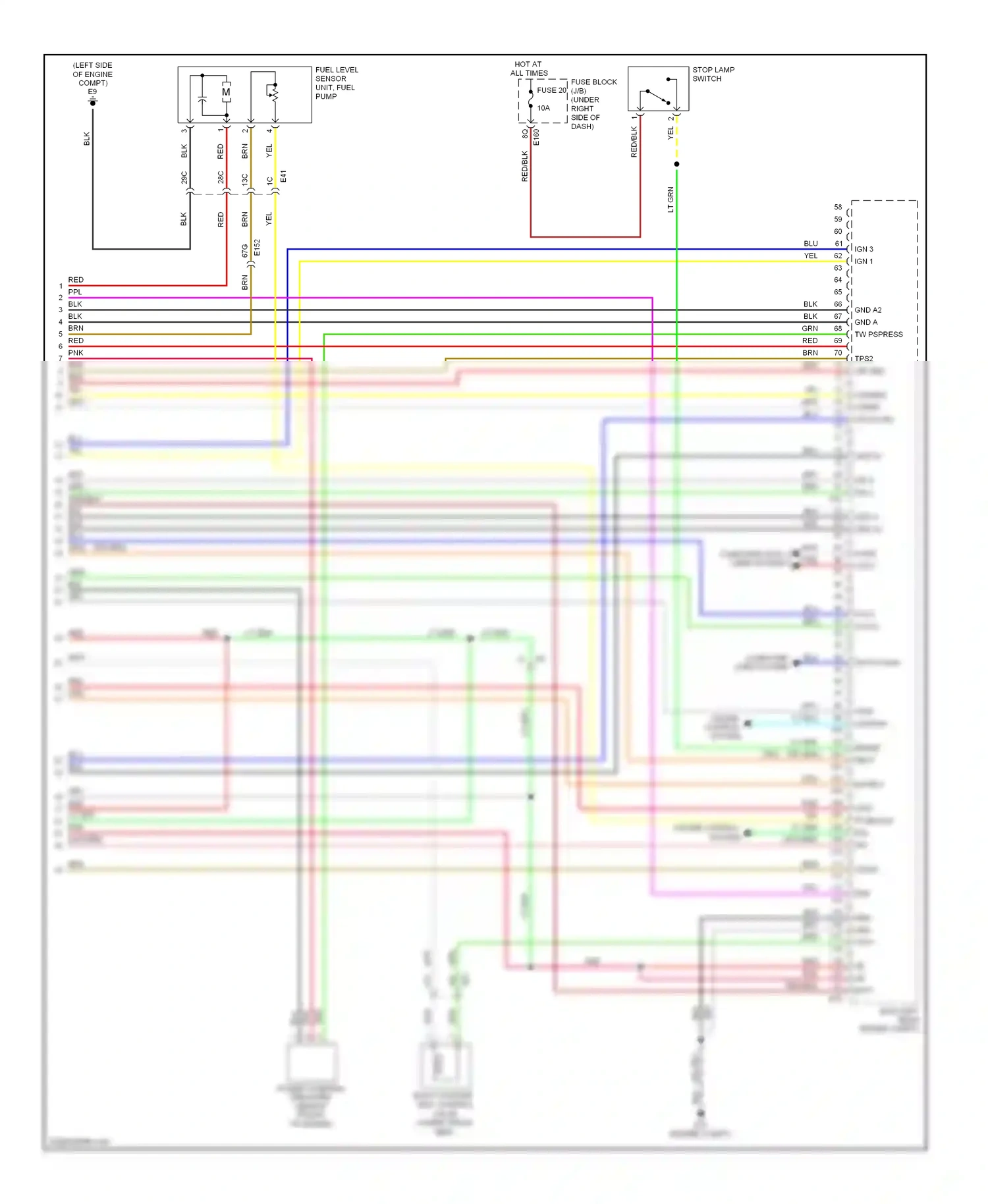 Suzuki Equator I (2008-2012) computer data lines system wiring diagram  (19 of 39)
