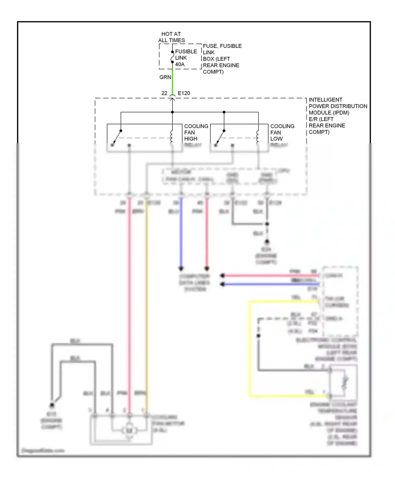 Suzuki Equator I (2008-2012) engine compt) wiring diagram  (1 of 26)