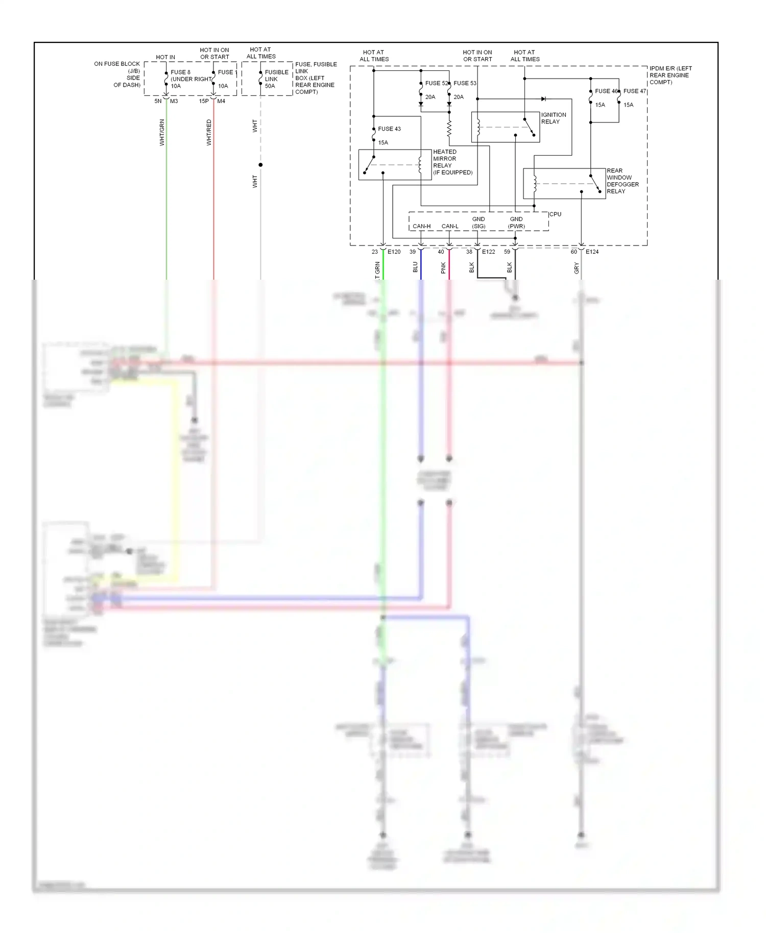 Suzuki Equator I (2008-2012) engine compt) wiring diagram  (2 of 26)