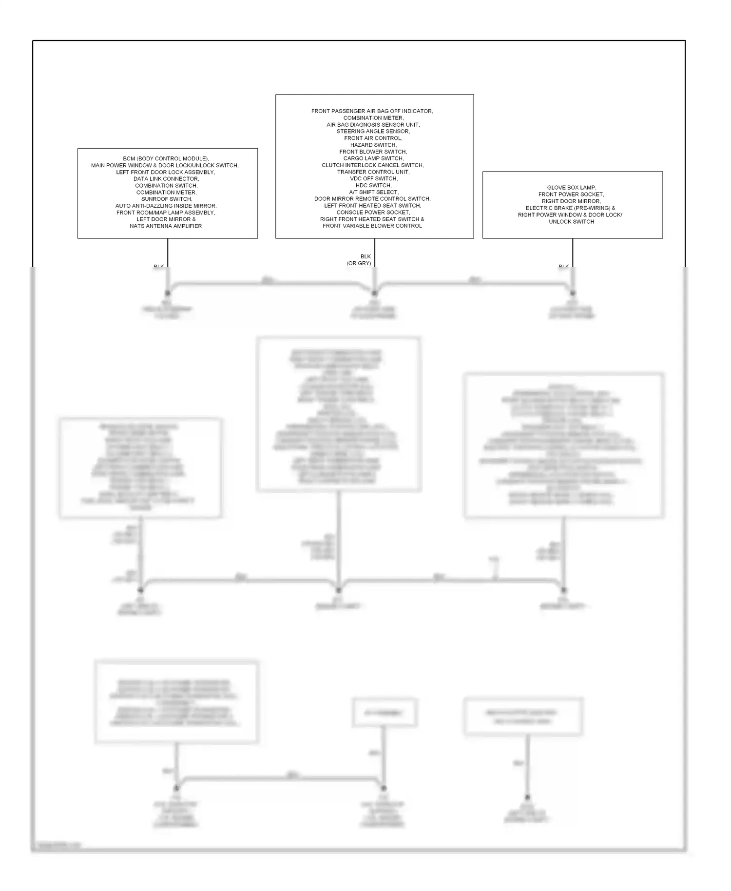Suzuki Equator I (2008-2012) engine compt) wiring diagram  (15 of 26)