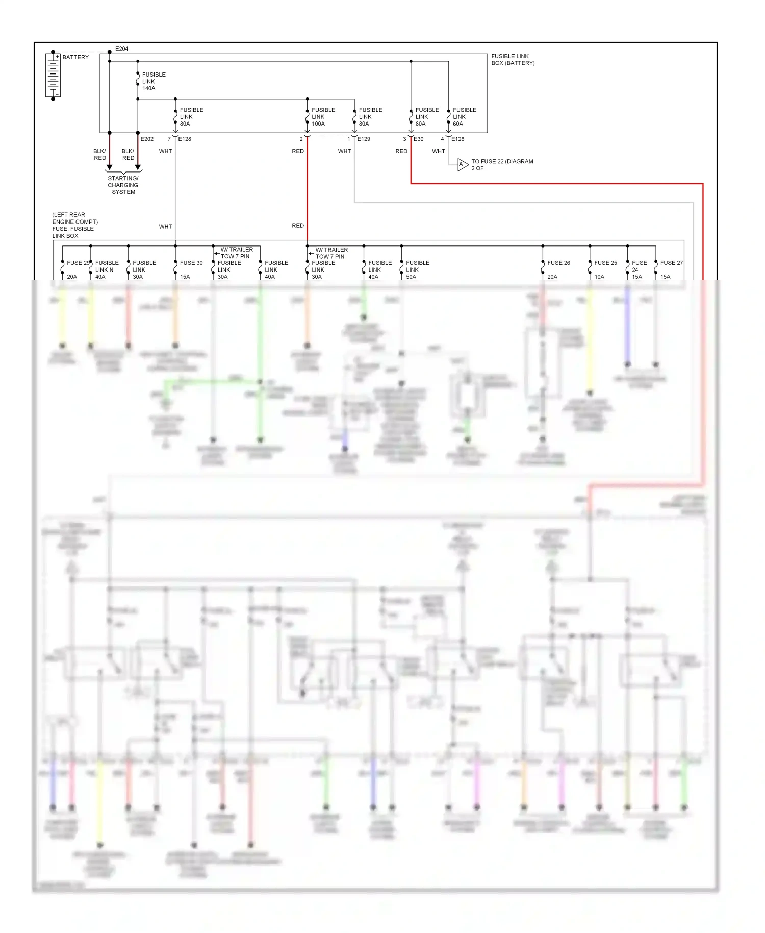 Suzuki Equator I (2008-2012) engine engine controls, controls anti-theft system systems wiring diagram  (1 of 1)