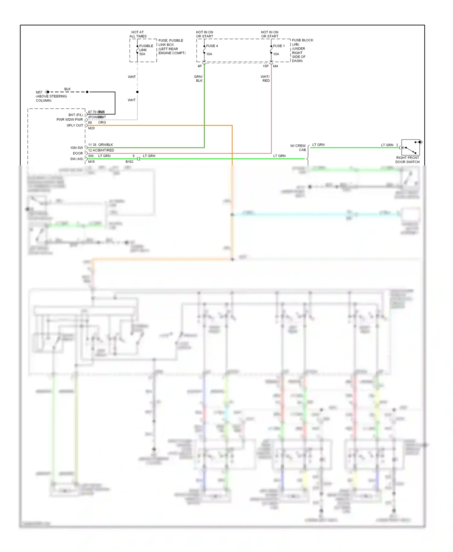 Suzuki Equator I (2008-2012) express down wiring diagram  (1 of 1)