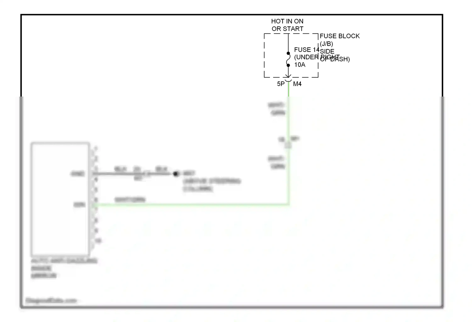 Suzuki Equator I (2008-2012) ign wiring diagram  (4 of 4)