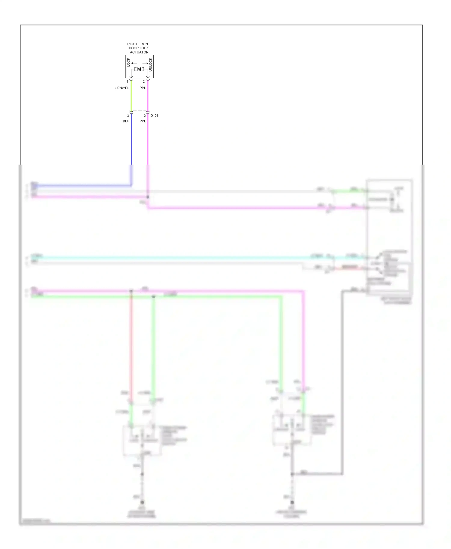 Suzuki Equator I (2008-2012) lock wiring diagram  (2 of 7)