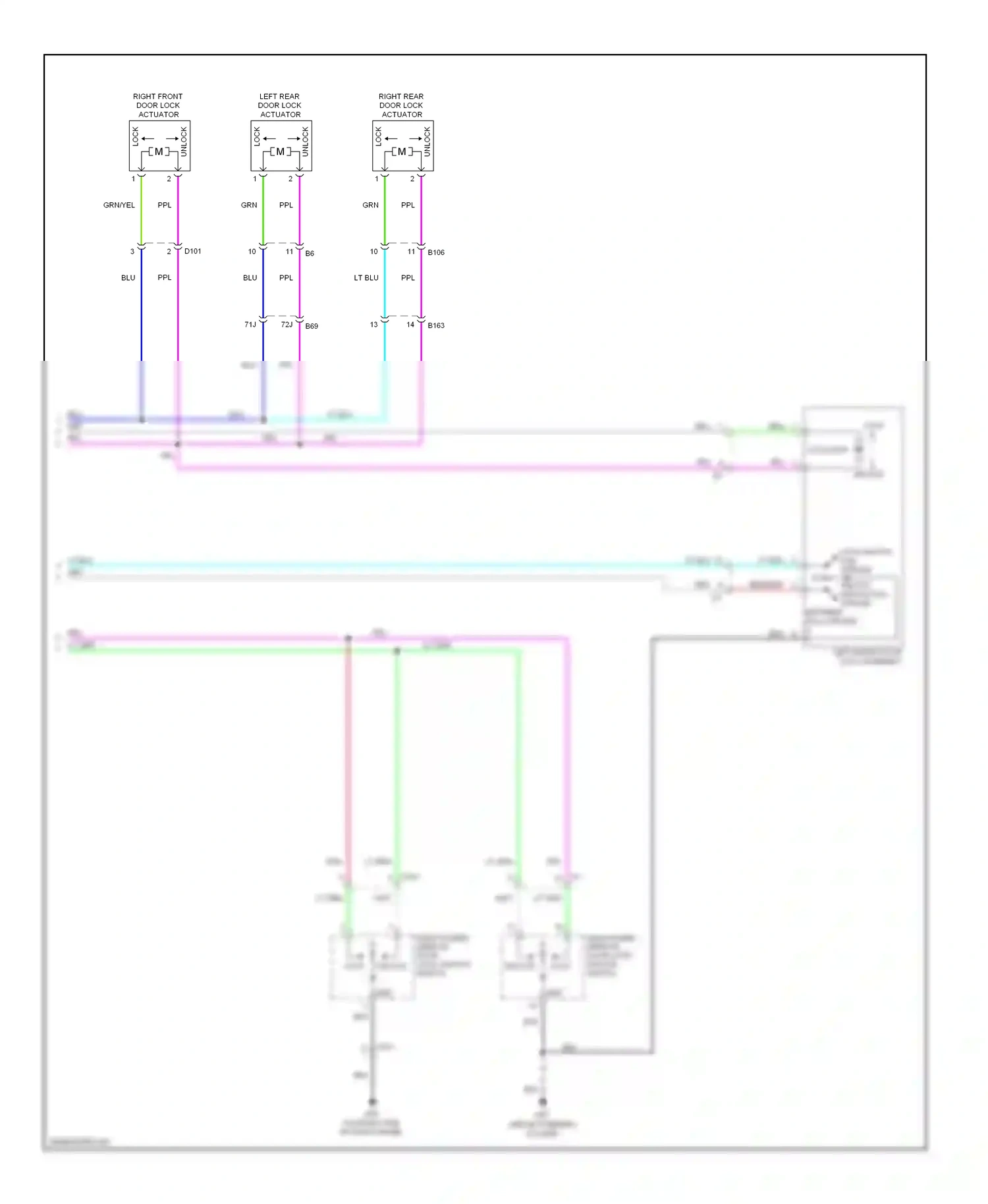 Suzuki Equator I (2008-2012) lock wiring diagram  (1 of 7)