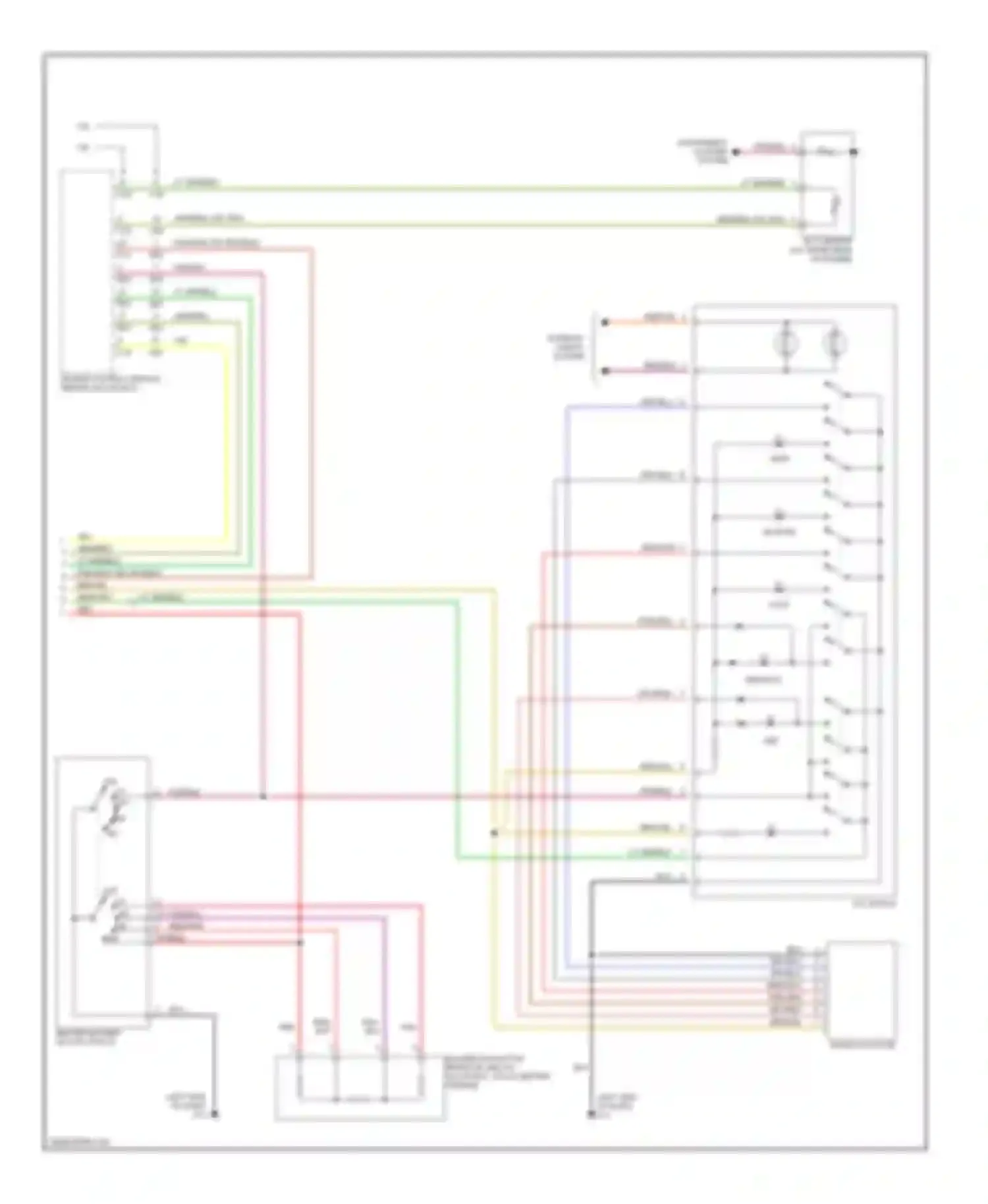 Esteem Suzuki I (1995-2004): Manual a/c circuit (2 of 2)