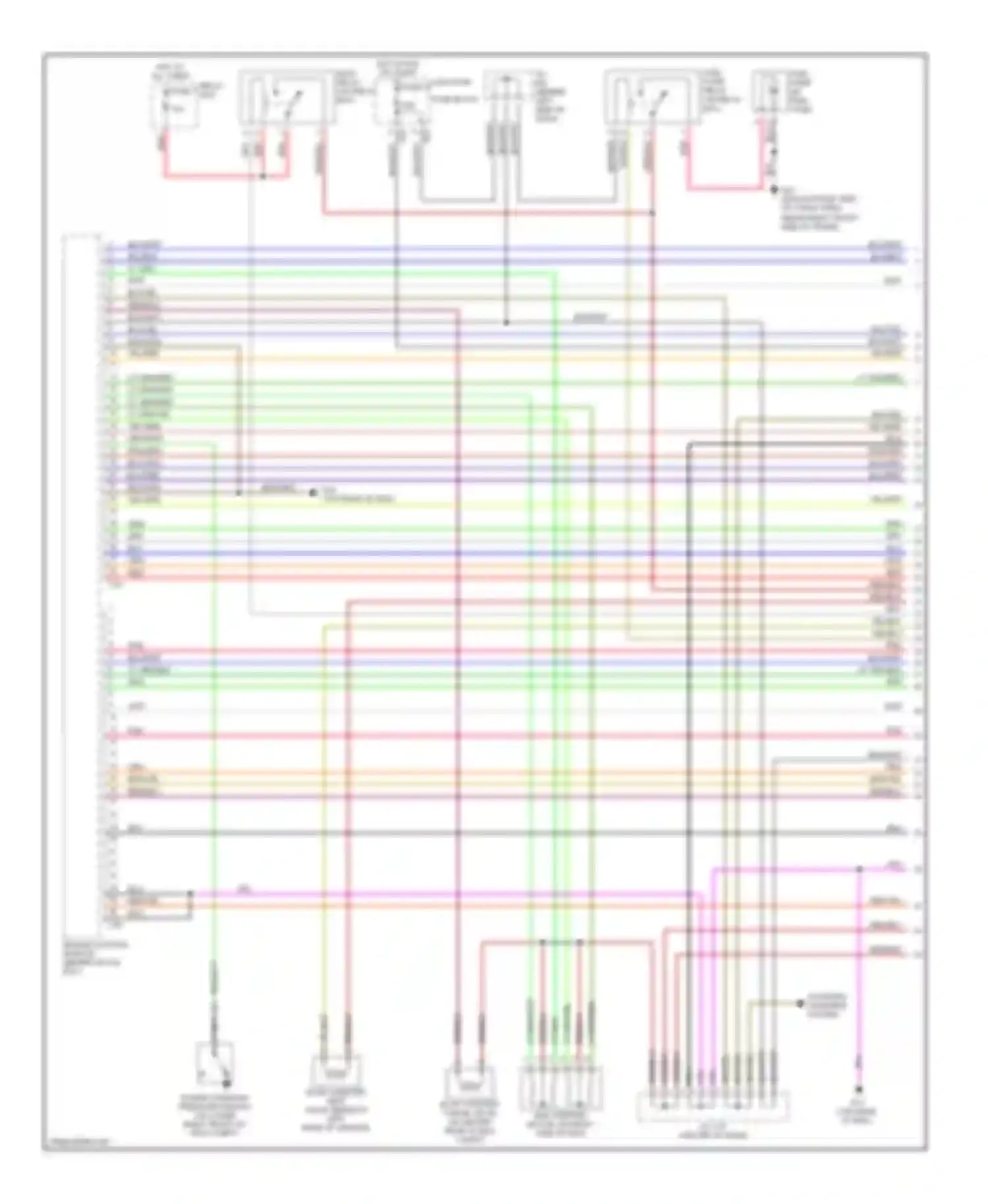 Esteem Suzuki I (1995-2004): Wiring diagram engine performance 1.8ls (1 of 3)