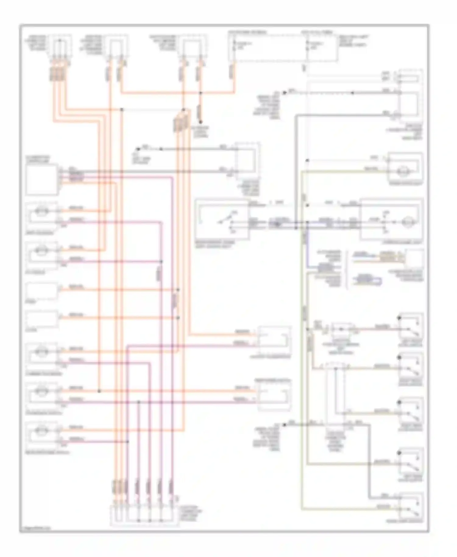 Esteem Suzuki I (1995-2004): Interior light circuit