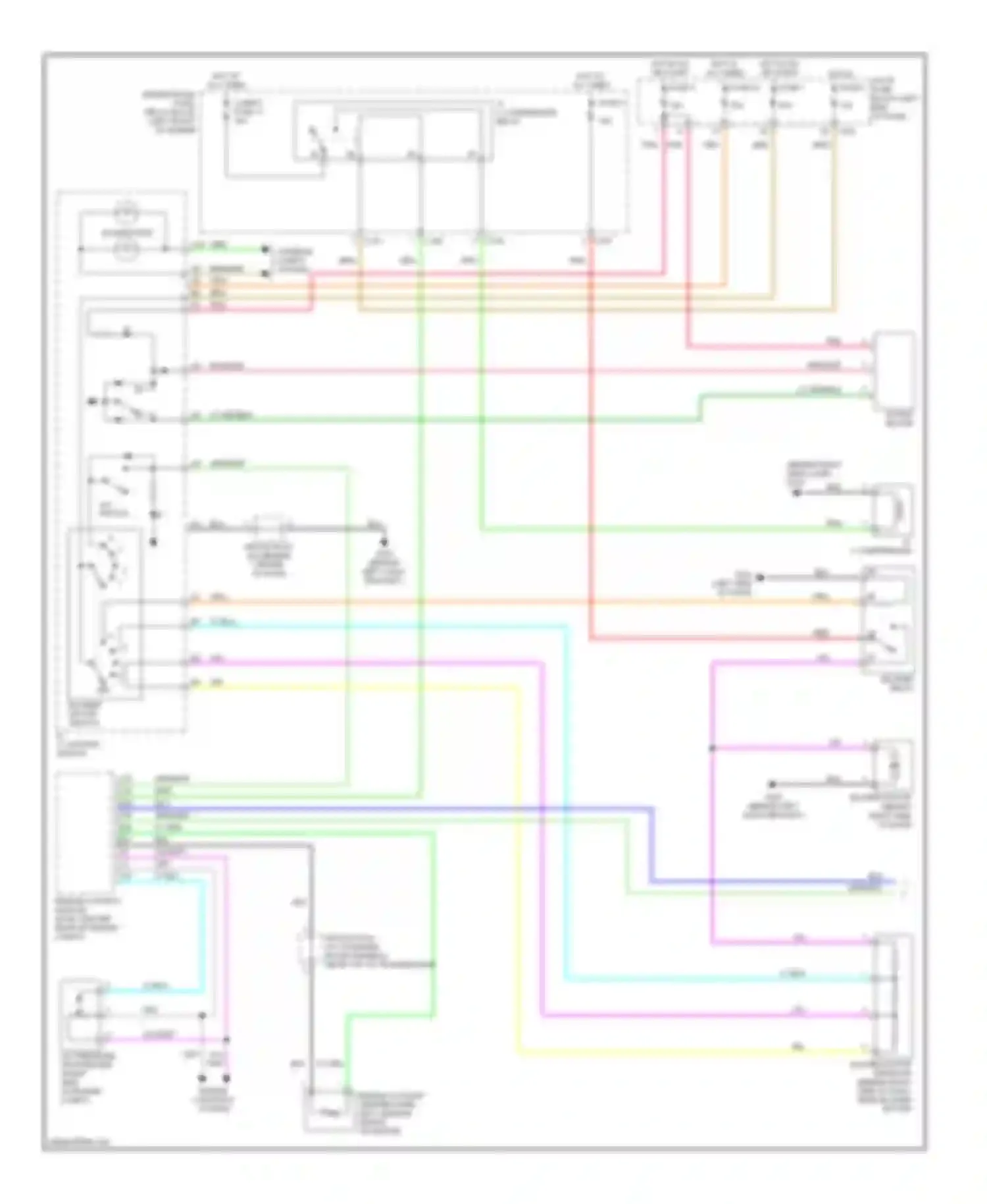 Forenza Suzuki I (2003-2008): Manual a/c circuit (1 of 2)