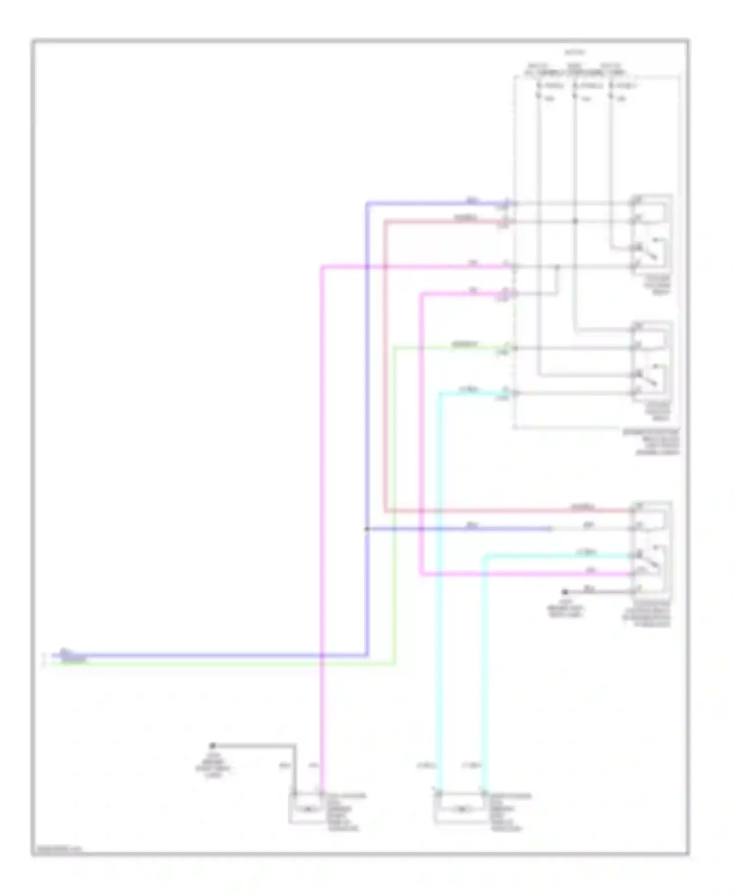 Forenza Suzuki I (2003-2008): Manual a/c circuit (2 of 2)