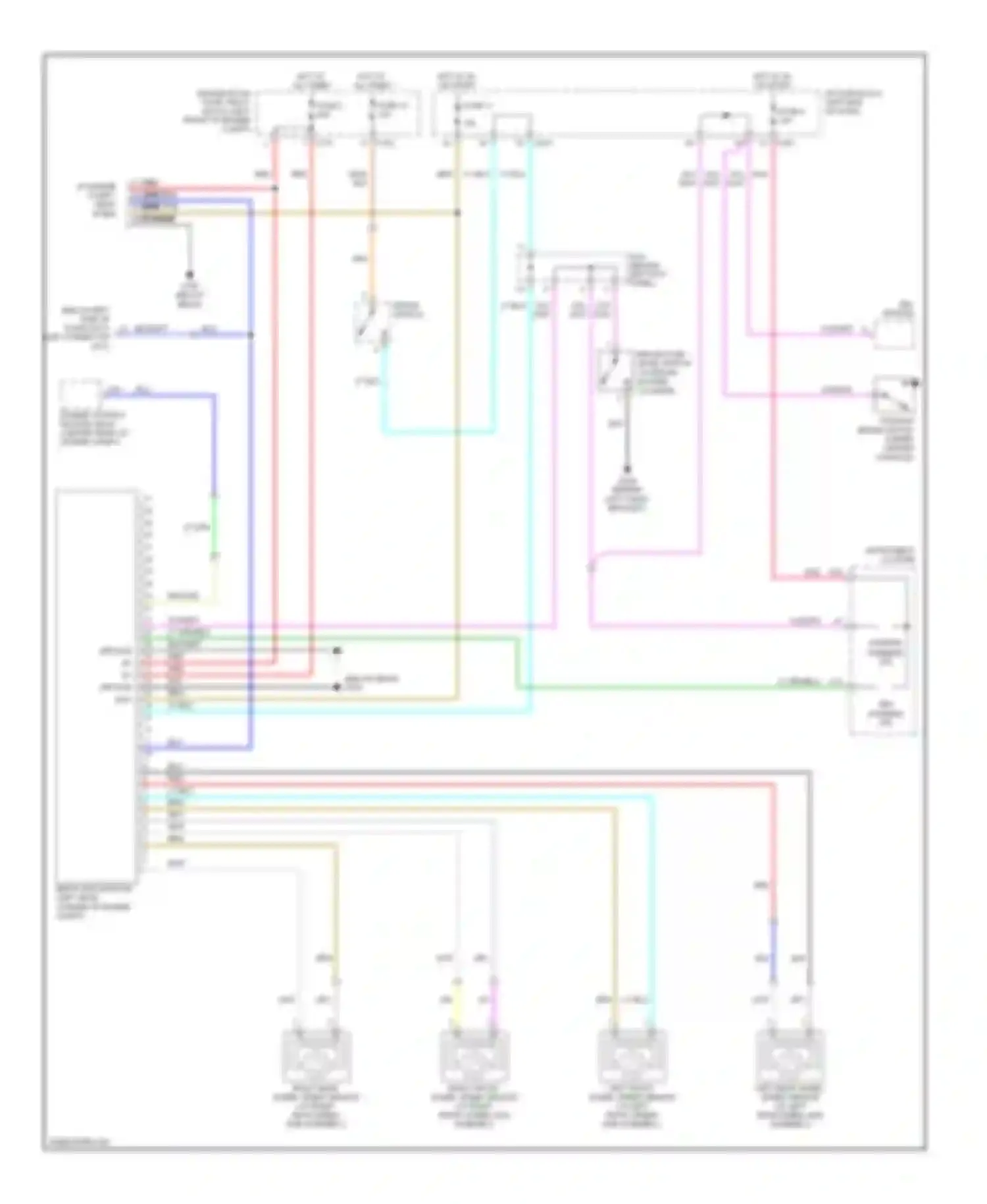 Forenza Suzuki I (2003-2008): Anti-lock brakes circuit