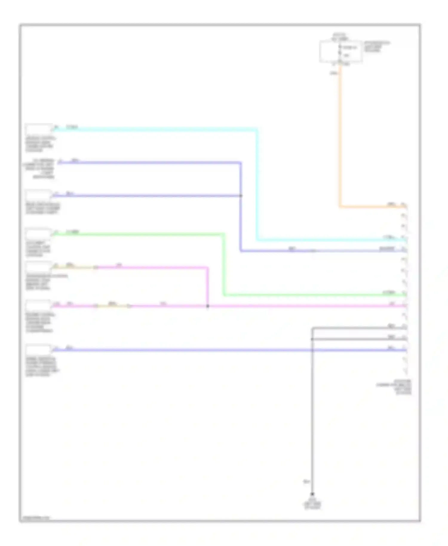Forenza Suzuki I (2003-2008): Computer data lines circuit