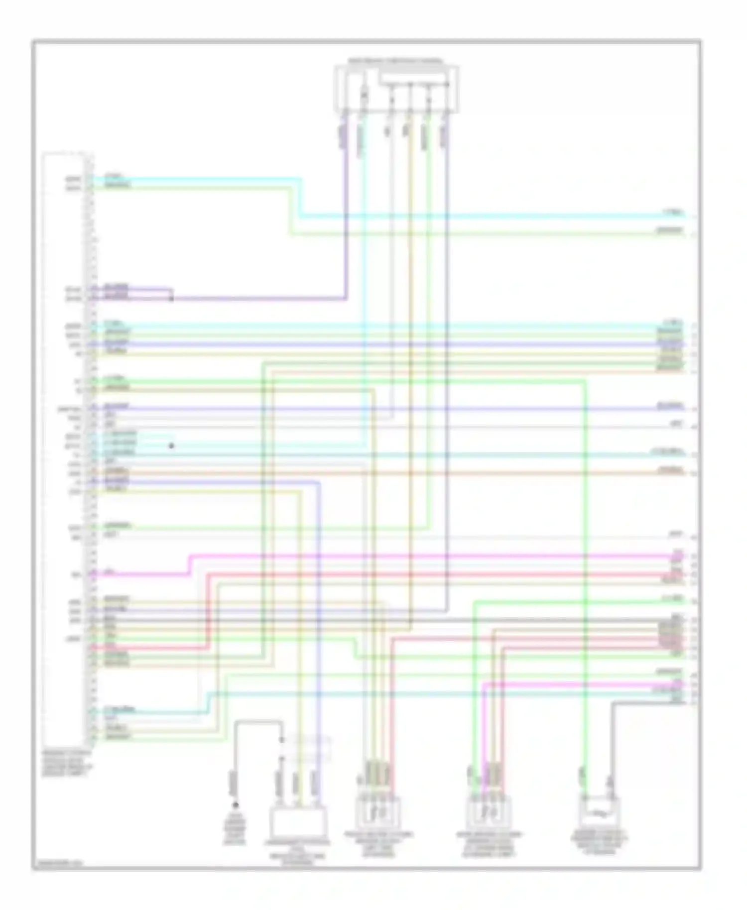 Forenza Suzuki I (2003-2008): Wiring diagram engine performance 2.0l (1 of 5)