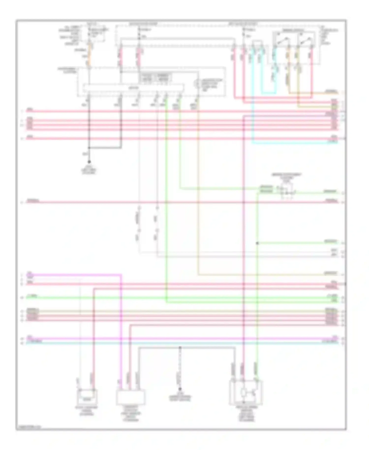 Forenza Suzuki I (2003-2008): Wiring diagram engine performance 2.0l (3 of 5)